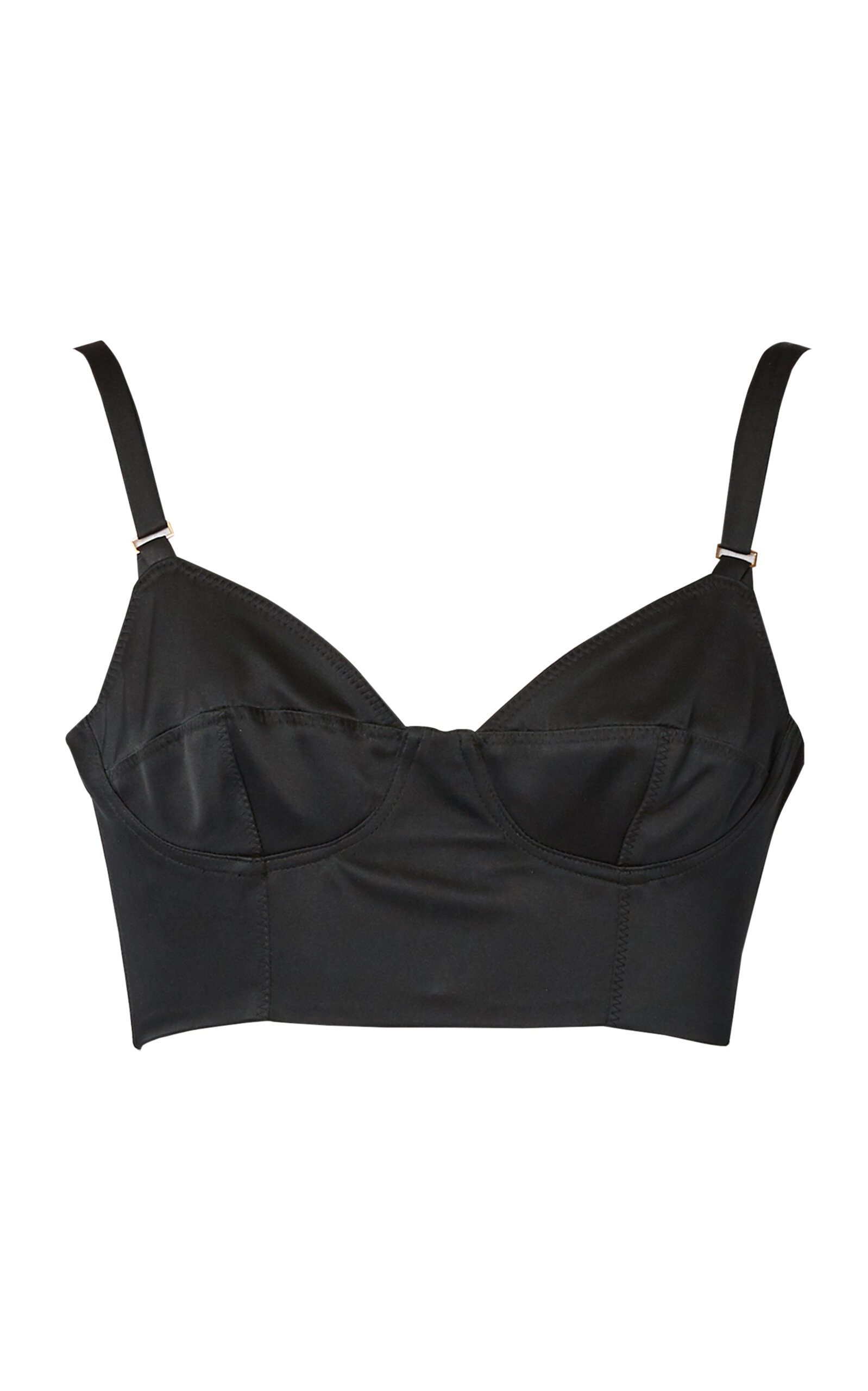 Silk Bra Top black - 1