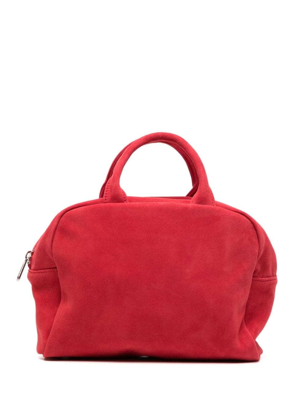 Comme des Garcons Comme des Garcons mini suede hand bag REVERSIBLE