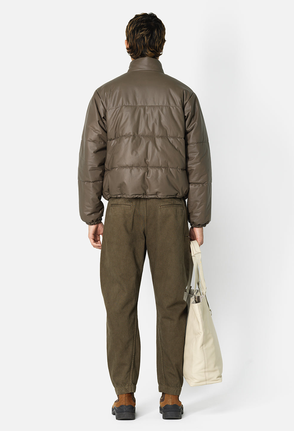 LEATHER PICO PUFFER - 6