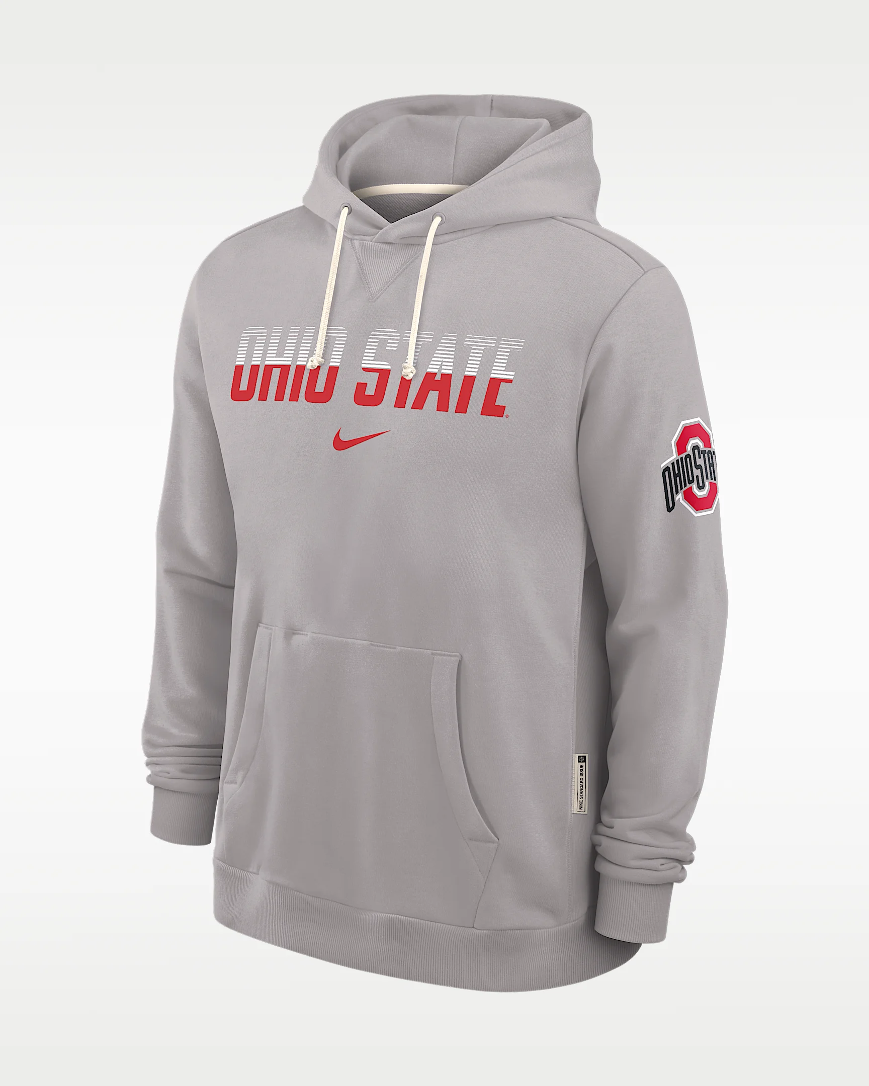 Ohio State Sideline Standard Issue Men's Nike Dri-FIT College Pullover Hoodie - 1