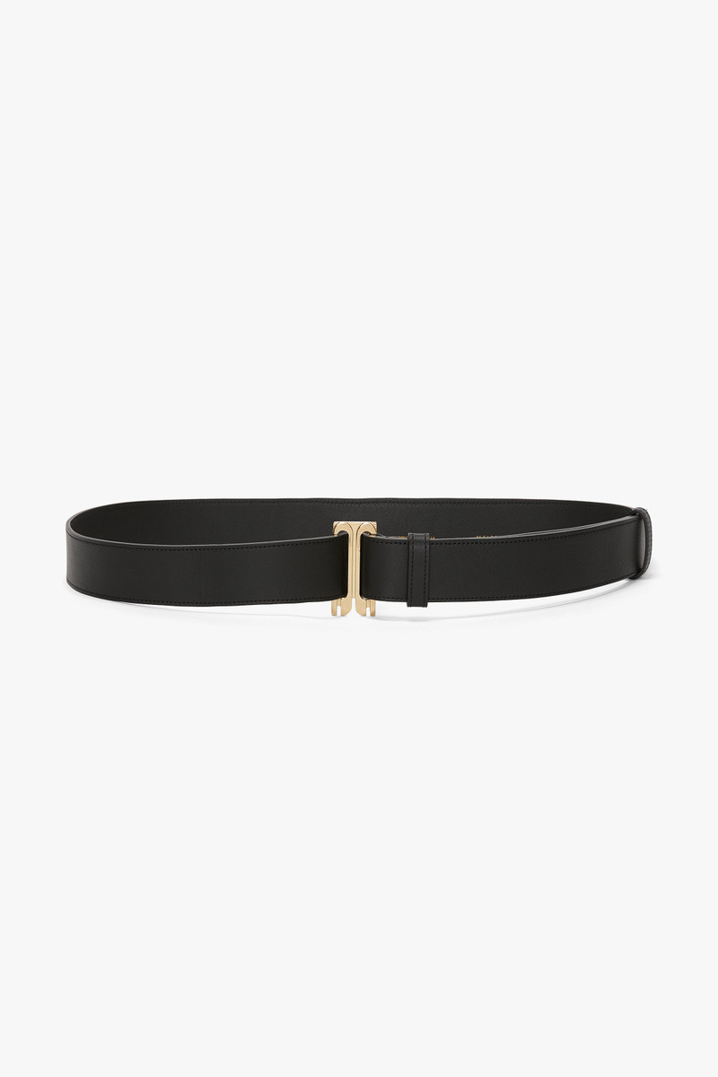 Dorian Tuxedo Belt In Black Soft Leather 1