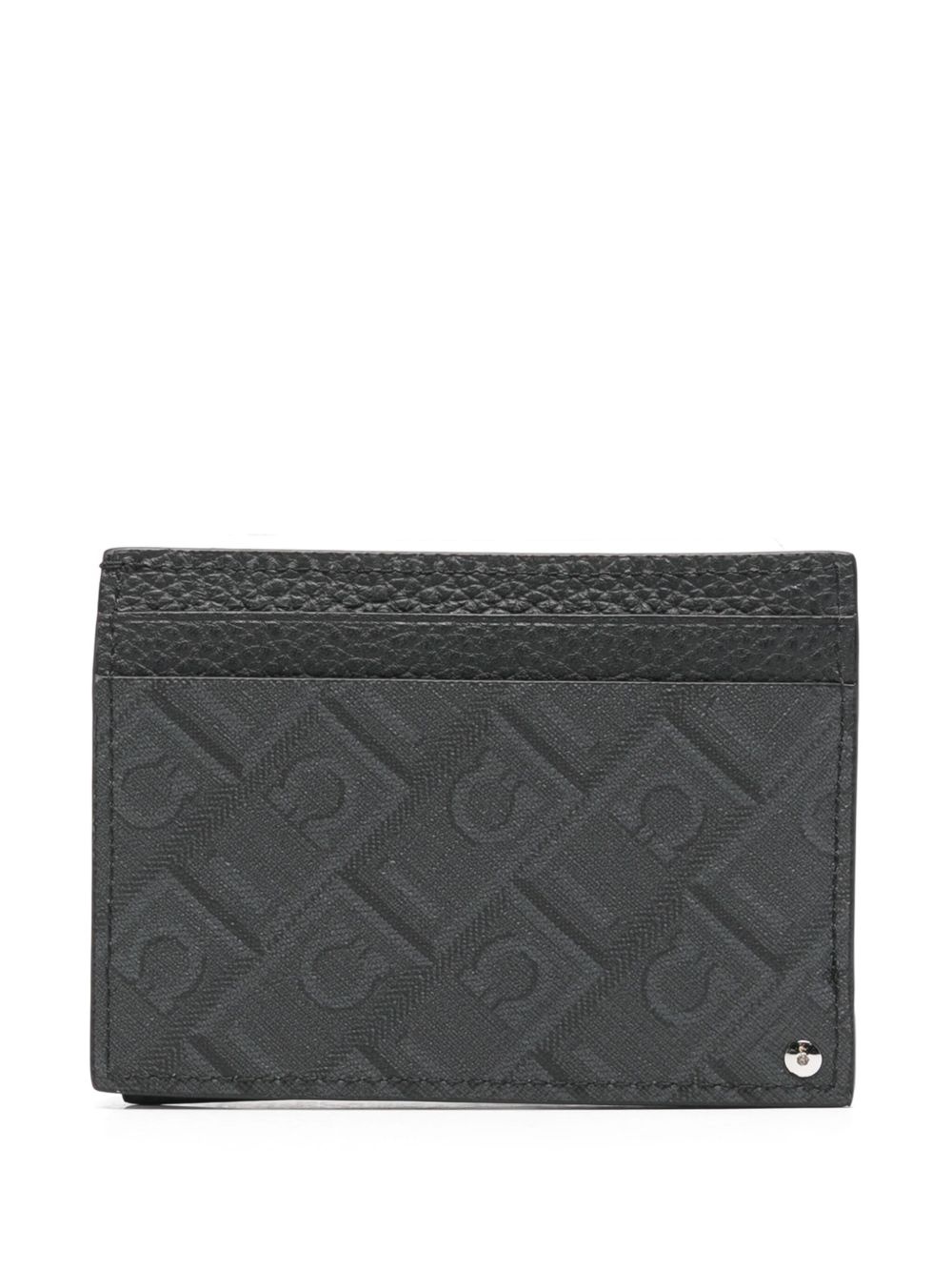 Gancini-print cardholder - 2