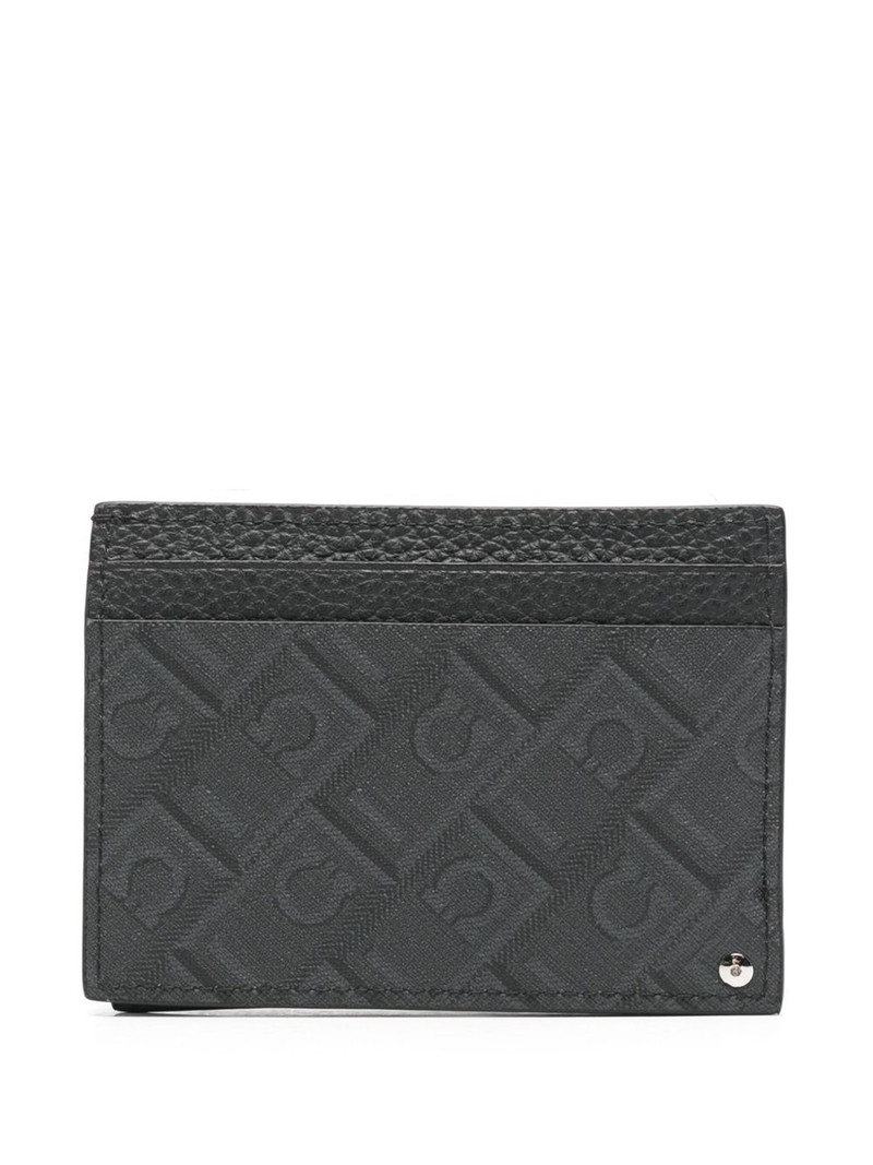FERRAGAMO Gancini-print cardholder outlook