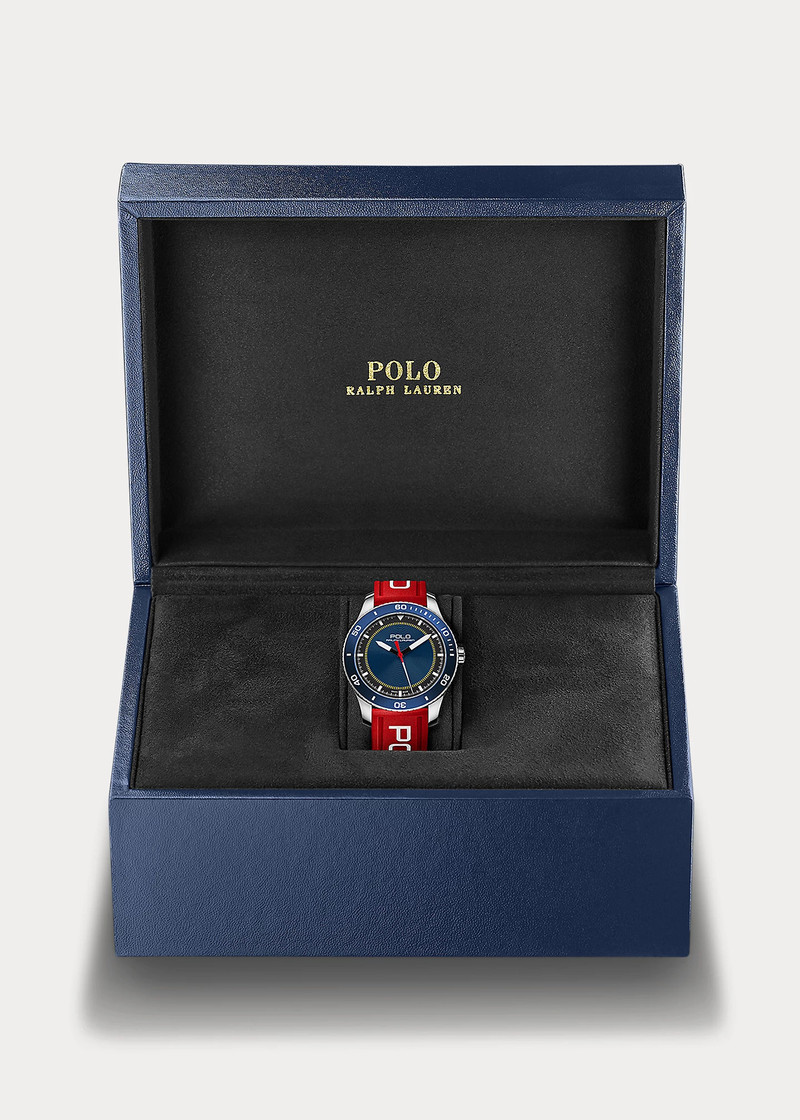 42 MM Polo Sport Steel Watch 5