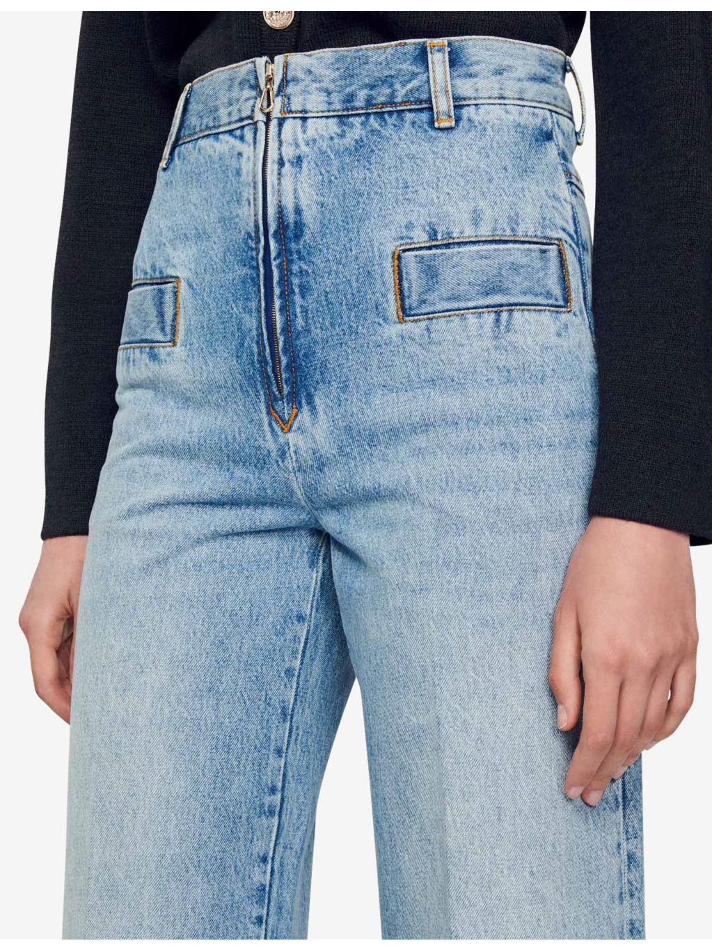 Oslo high-rise wide-leg jeans - 5