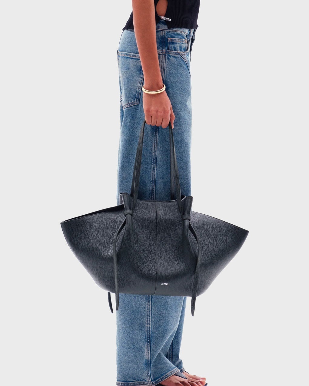 Large Mochi Pebble Grain Bag  Black ONESIZE - 3