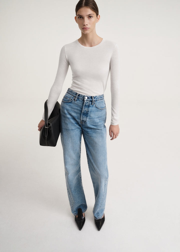 Thin cashmere top bone - 3