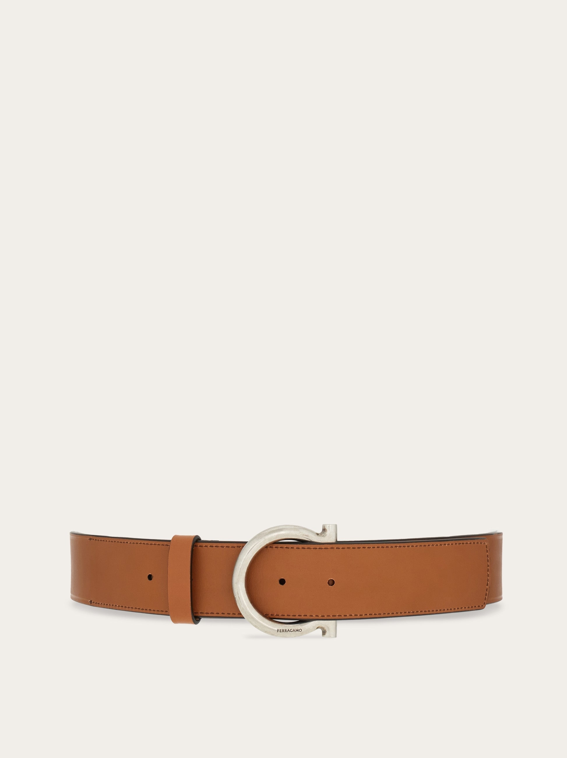 Fixed belt with Gancini buckle - 1