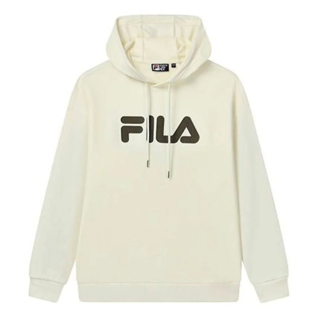 FILA Classic Logo Hoodie 'White Black' F51U238298F-IV - 1