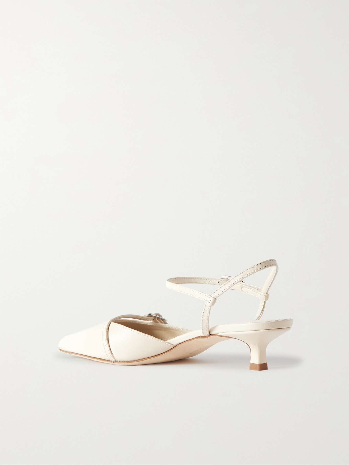 Melia leather point-toe pumps - 3