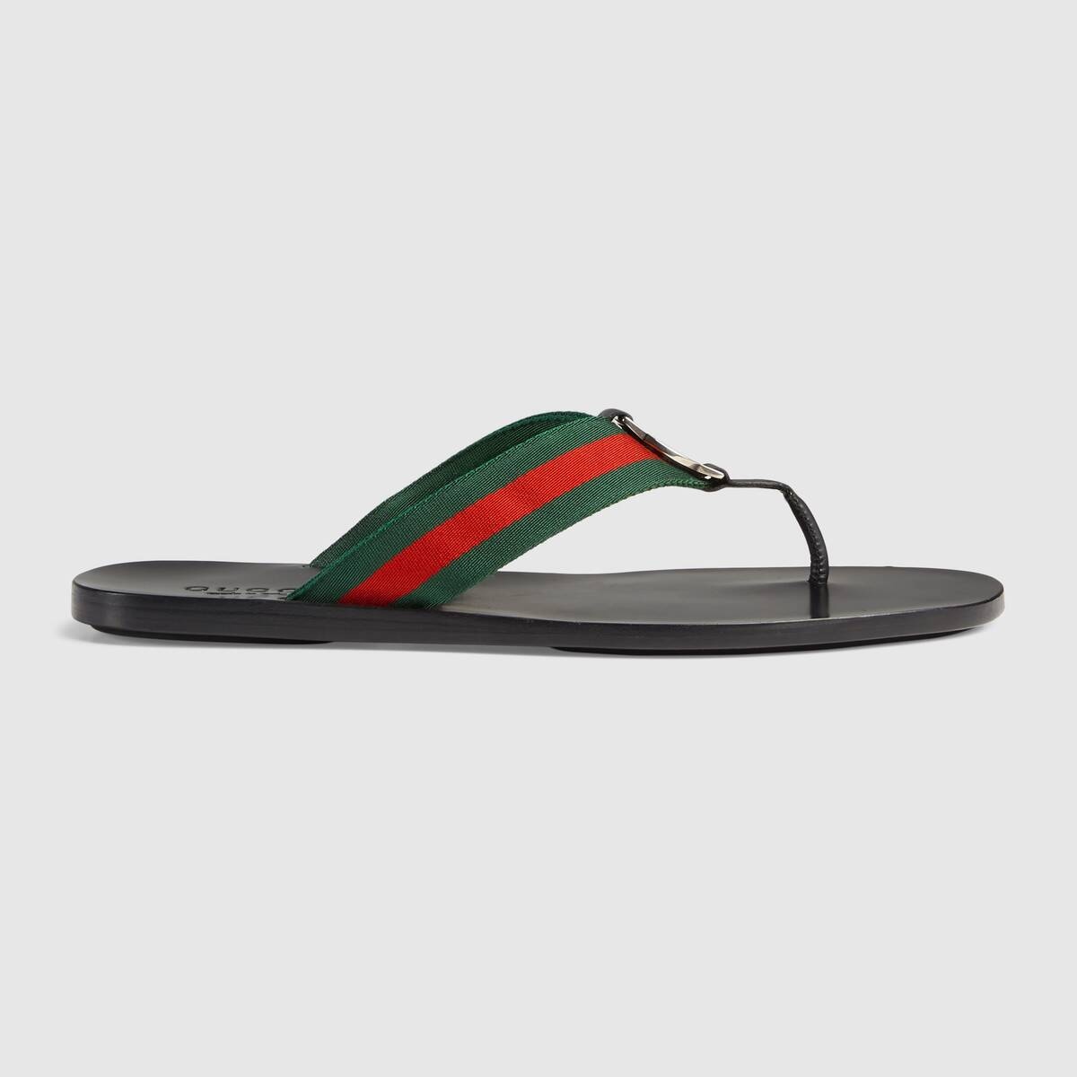 Web strap thong sandal - 1