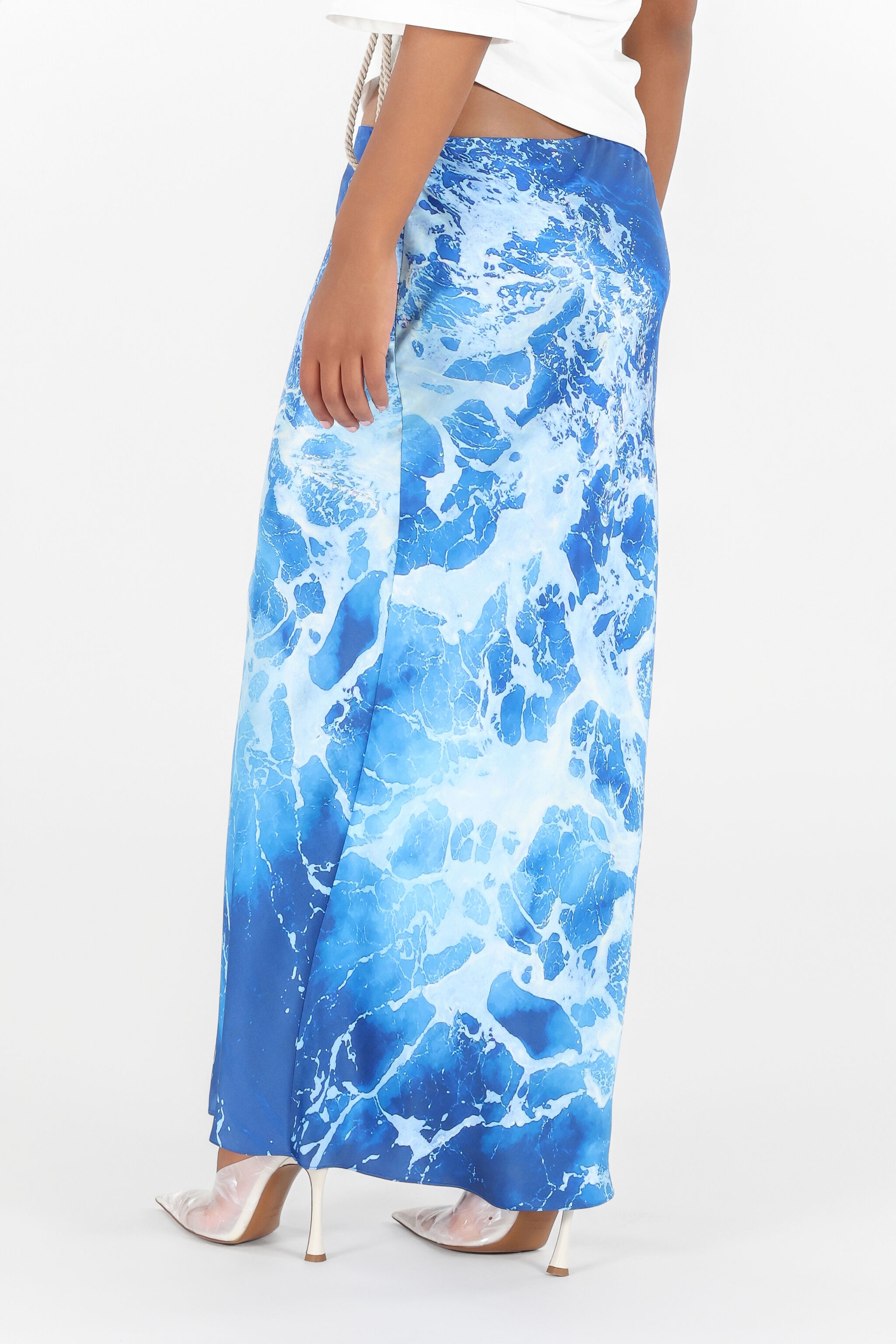 Stretto di Messina Print Skirt - 4