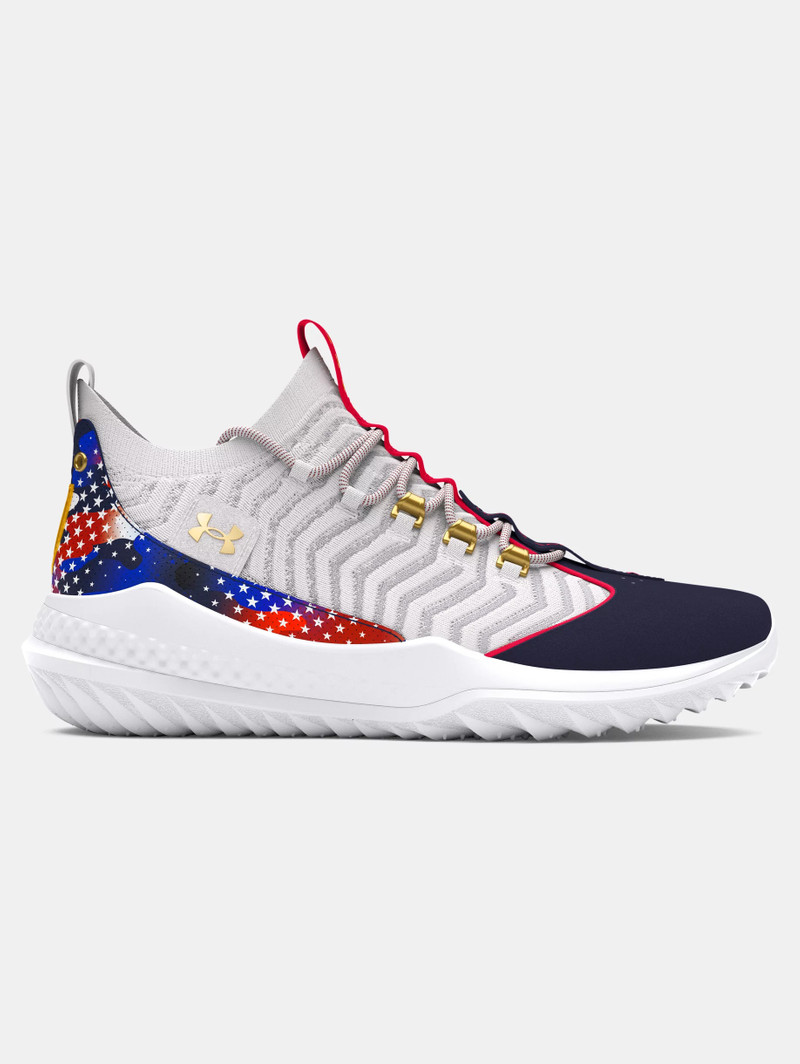 New Mens freedom UA Bryce Harper 9 USA Baseball Turf Rubber Sole Shoes Cleats 10 UA Harper 9  main image 4