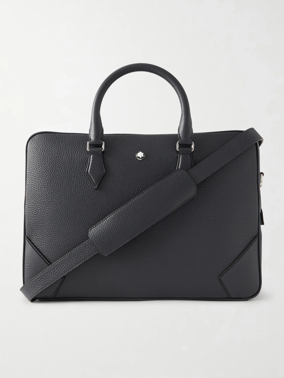 Medium Full-Grain Leather Briefcase - 1