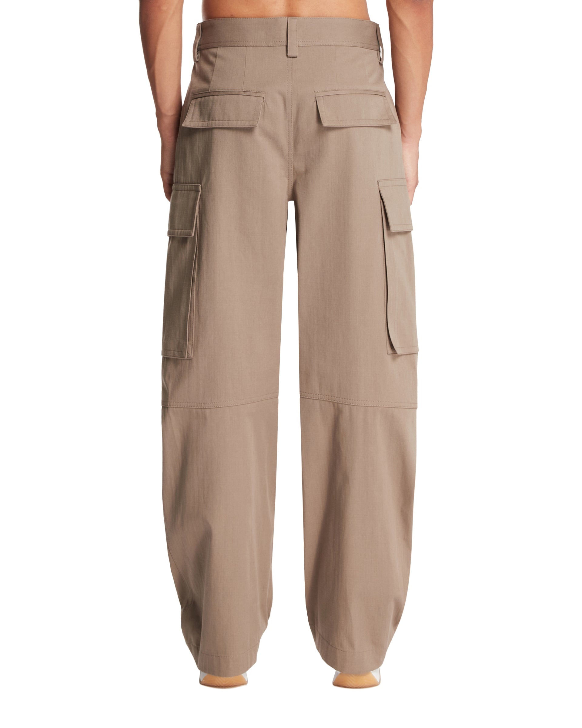 Beige Cargo Pants - 3