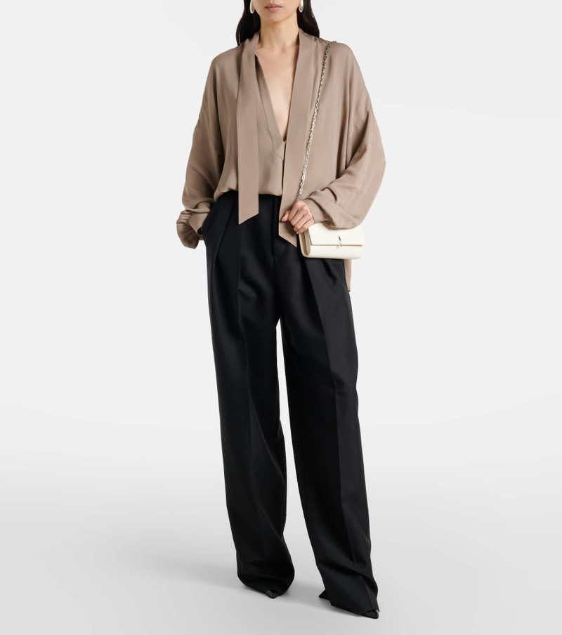 Christian Louboutin Bettina leather clutch outlook