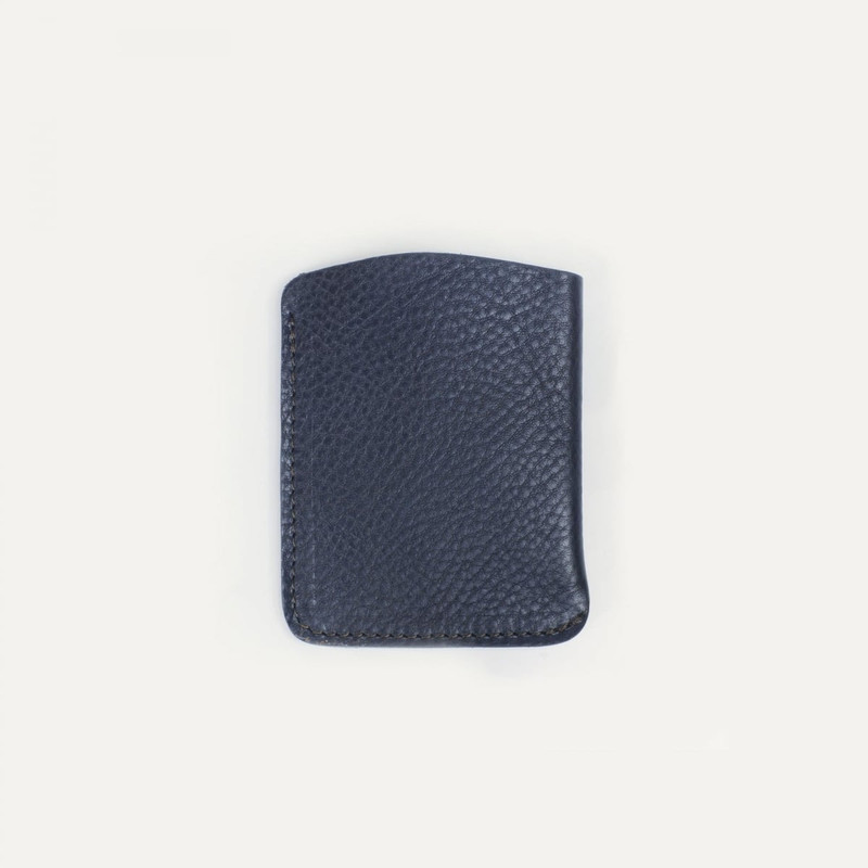 Bleu de Chauffe INTRO BUSINESS CARD HOLDER  -  NAVY BLUE outlook