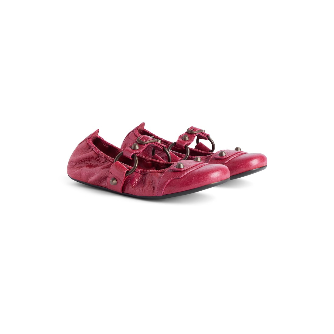 Women's City Ballerina in Framboise - 2
