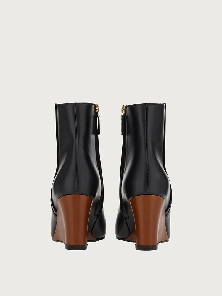 ANKLE BOOT WITH WEDGE HEEL - 5