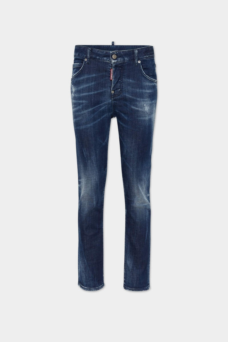DARK MILKY WAY WASH COOL GIRL JEANS 1
