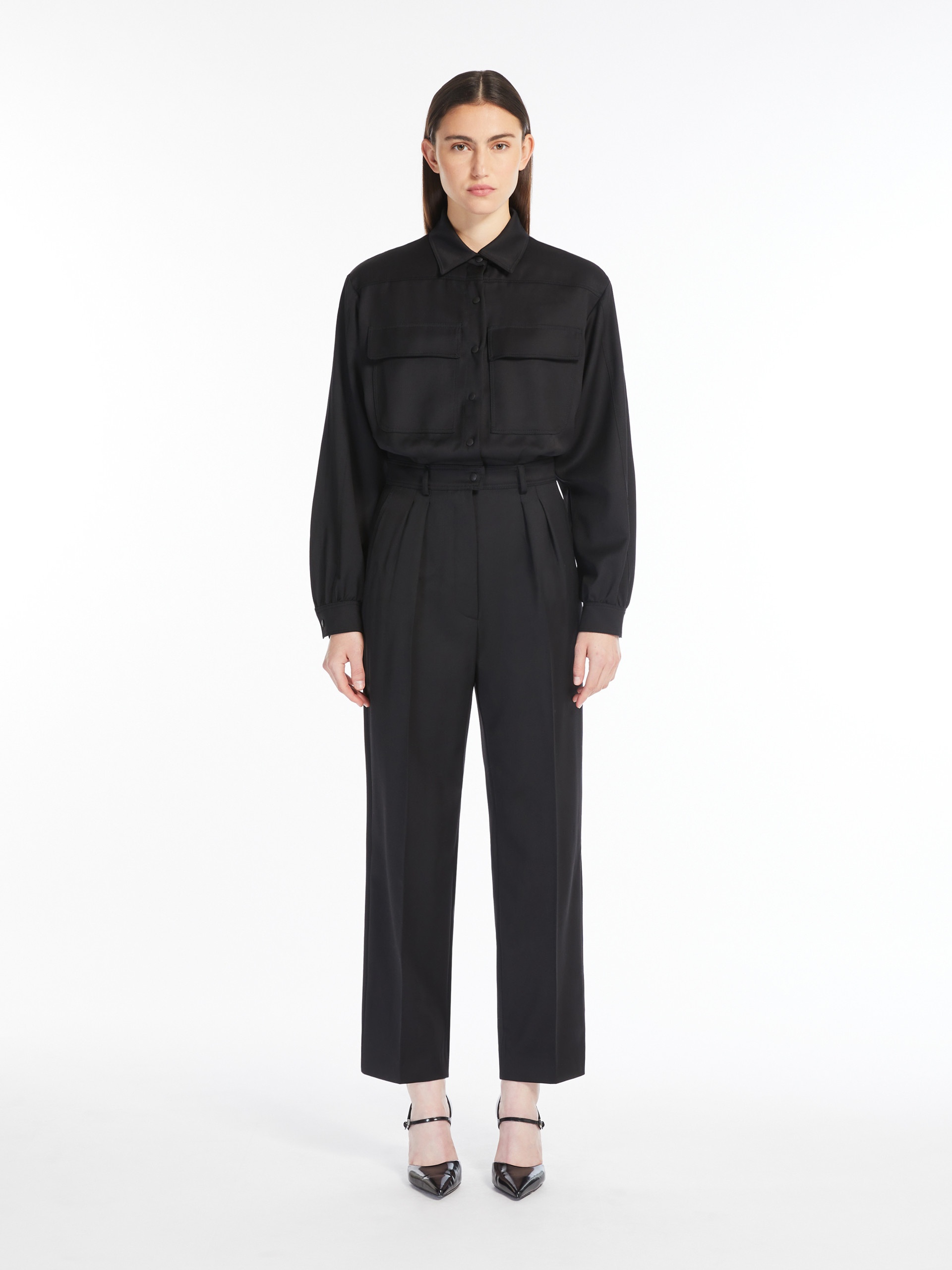 RAGUSA Workwear suit in wool satin - 3