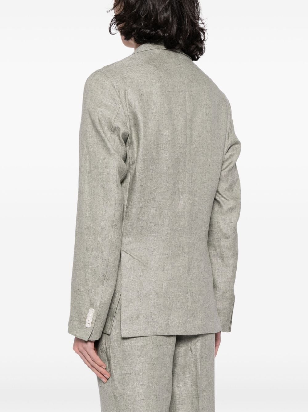 single-breasted blazer - 4