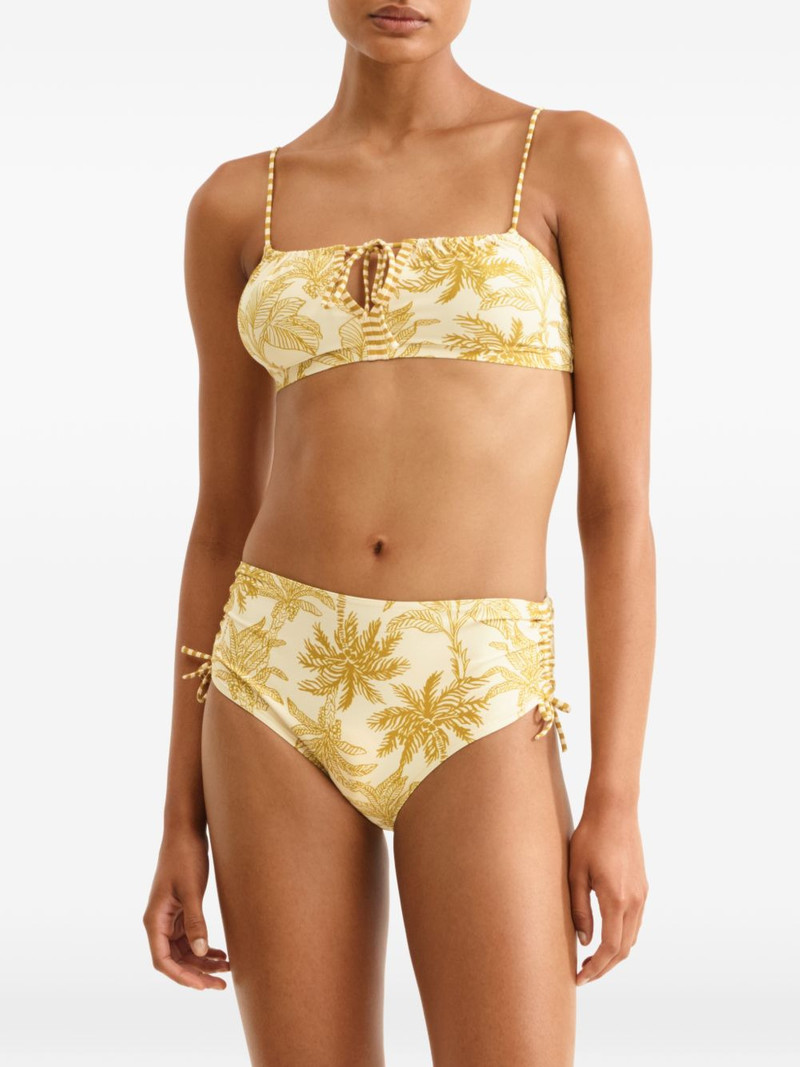 Rêve floral-print bikini top 4