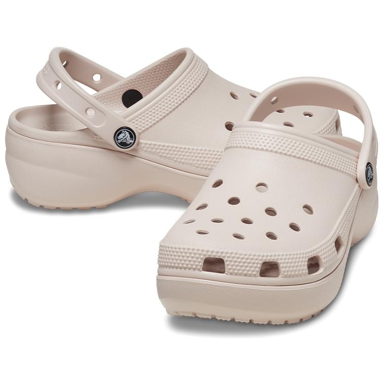 (WMNS) Crocs Beach Clouds Clogs 'Beige' 206750-6UR - 4