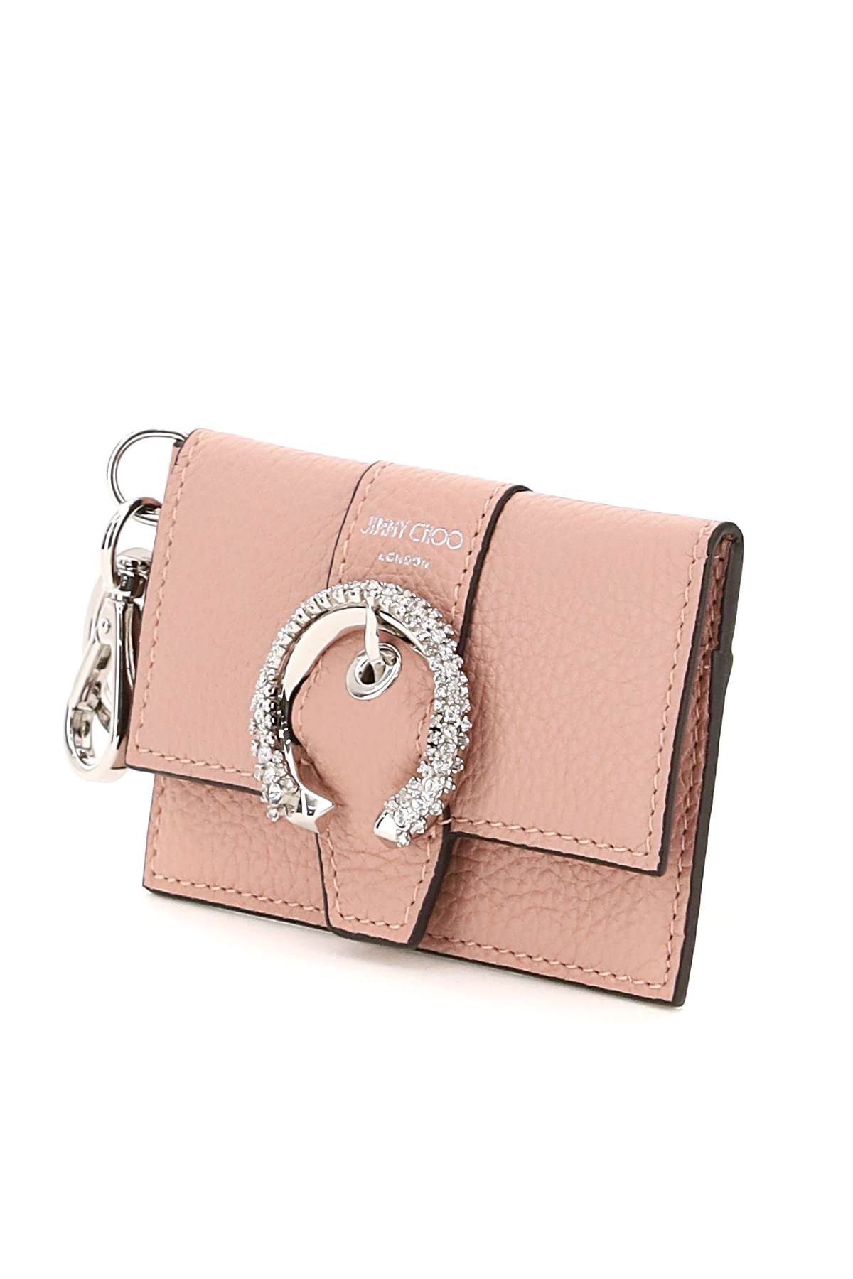 FLAP CARDHOLDER WITH CRYSTAL BUCKLE - 4