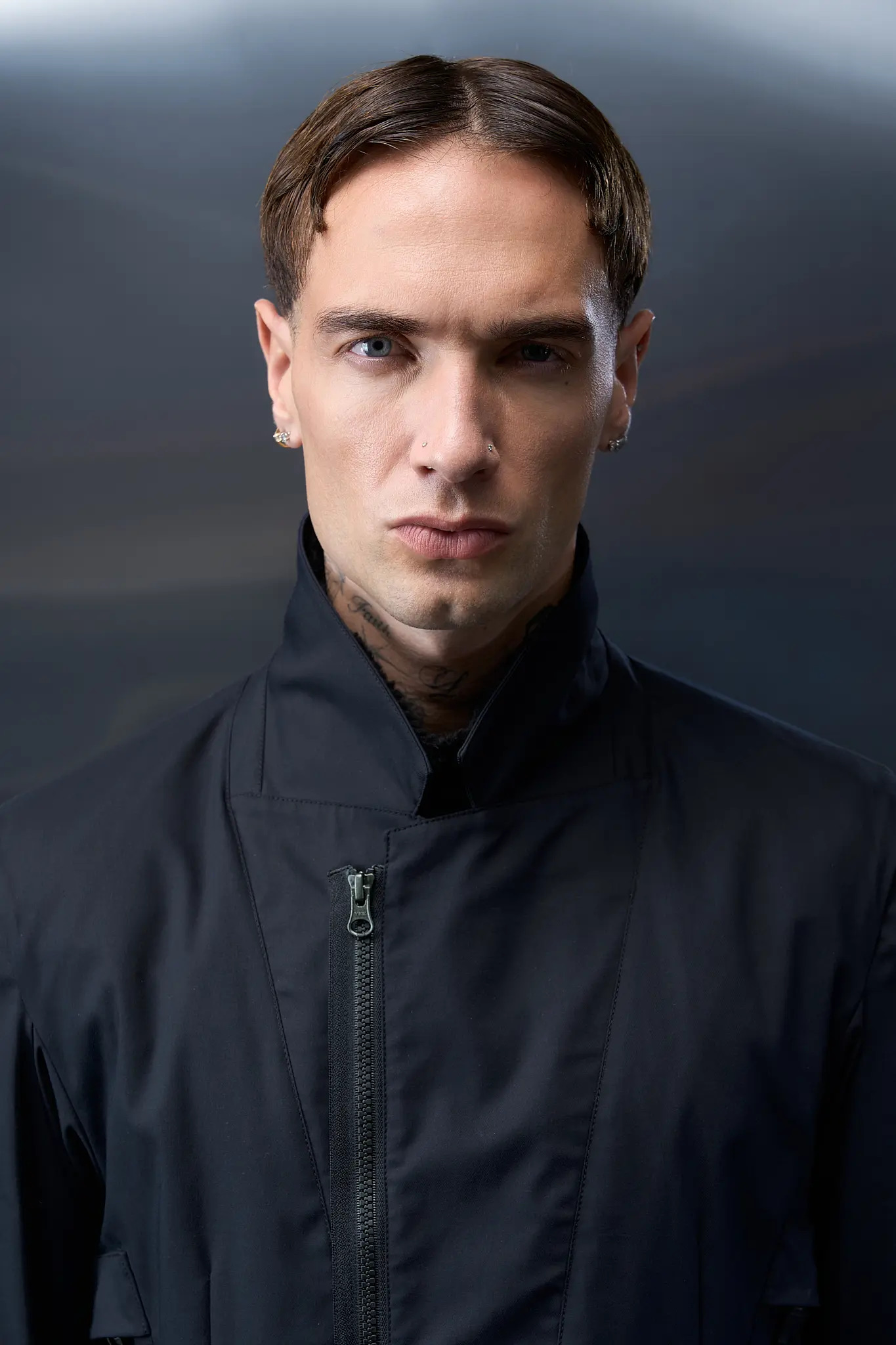 J29-CH Micro Twill Blazer Black - 18