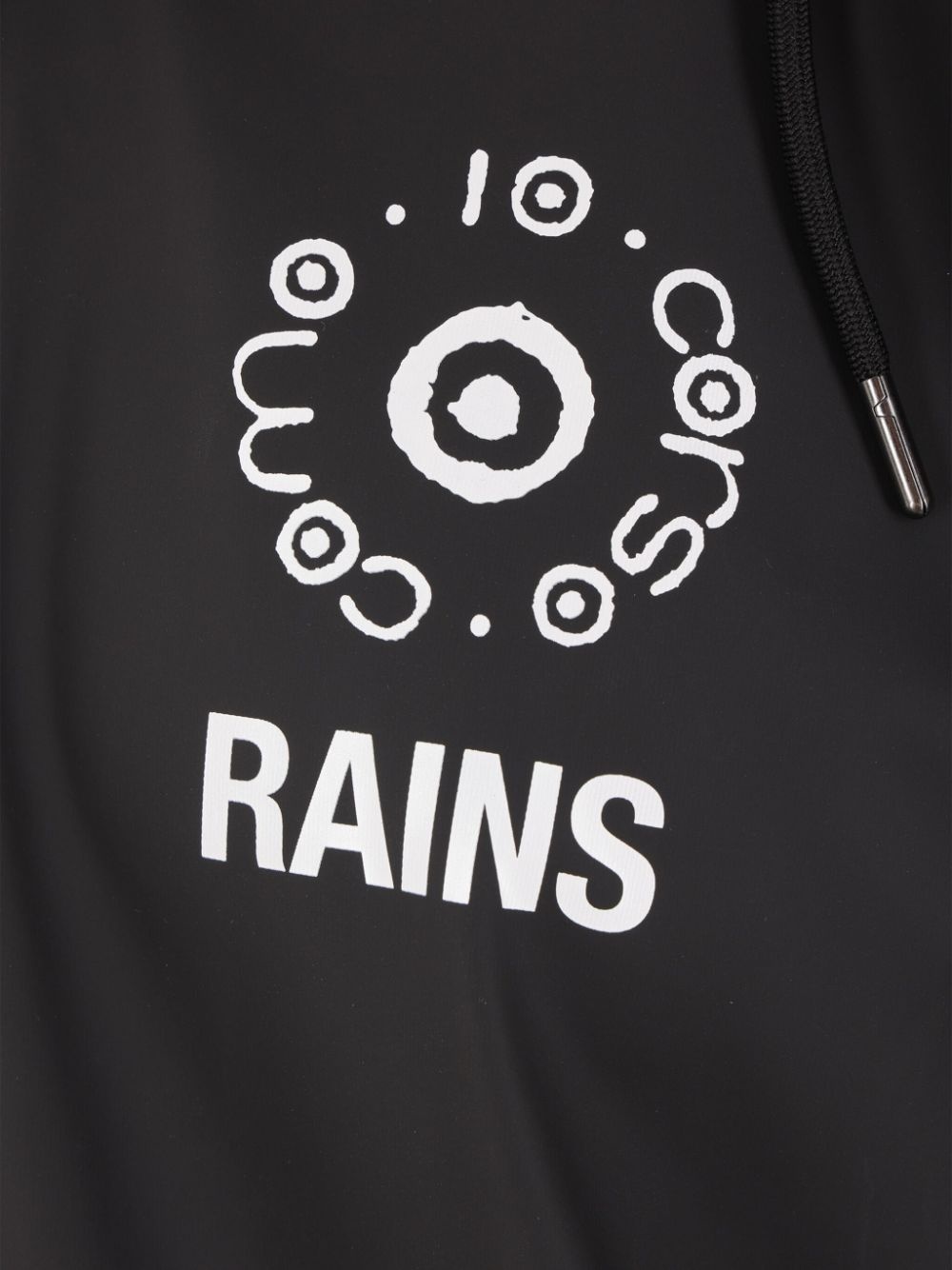 x 10 Corso Como printed hooded raincoat - 3