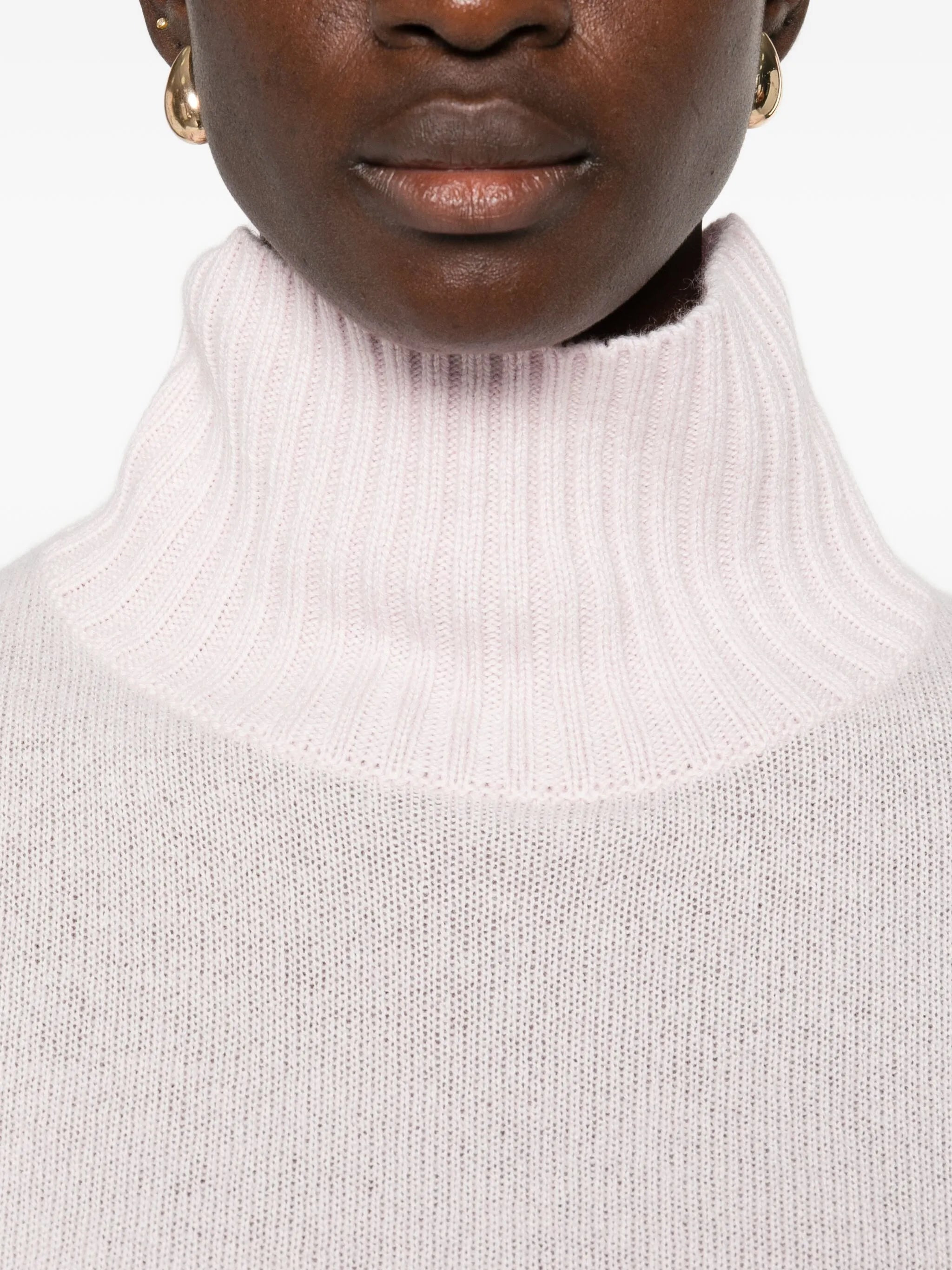 Allude Turtleneck Cashmere Sweater - 4