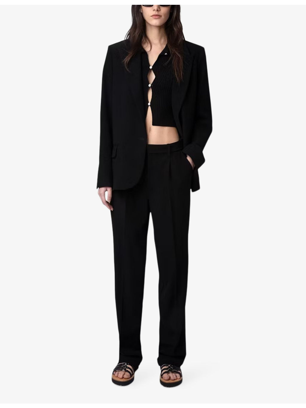 Voyage single-breasted woven jacket - 2