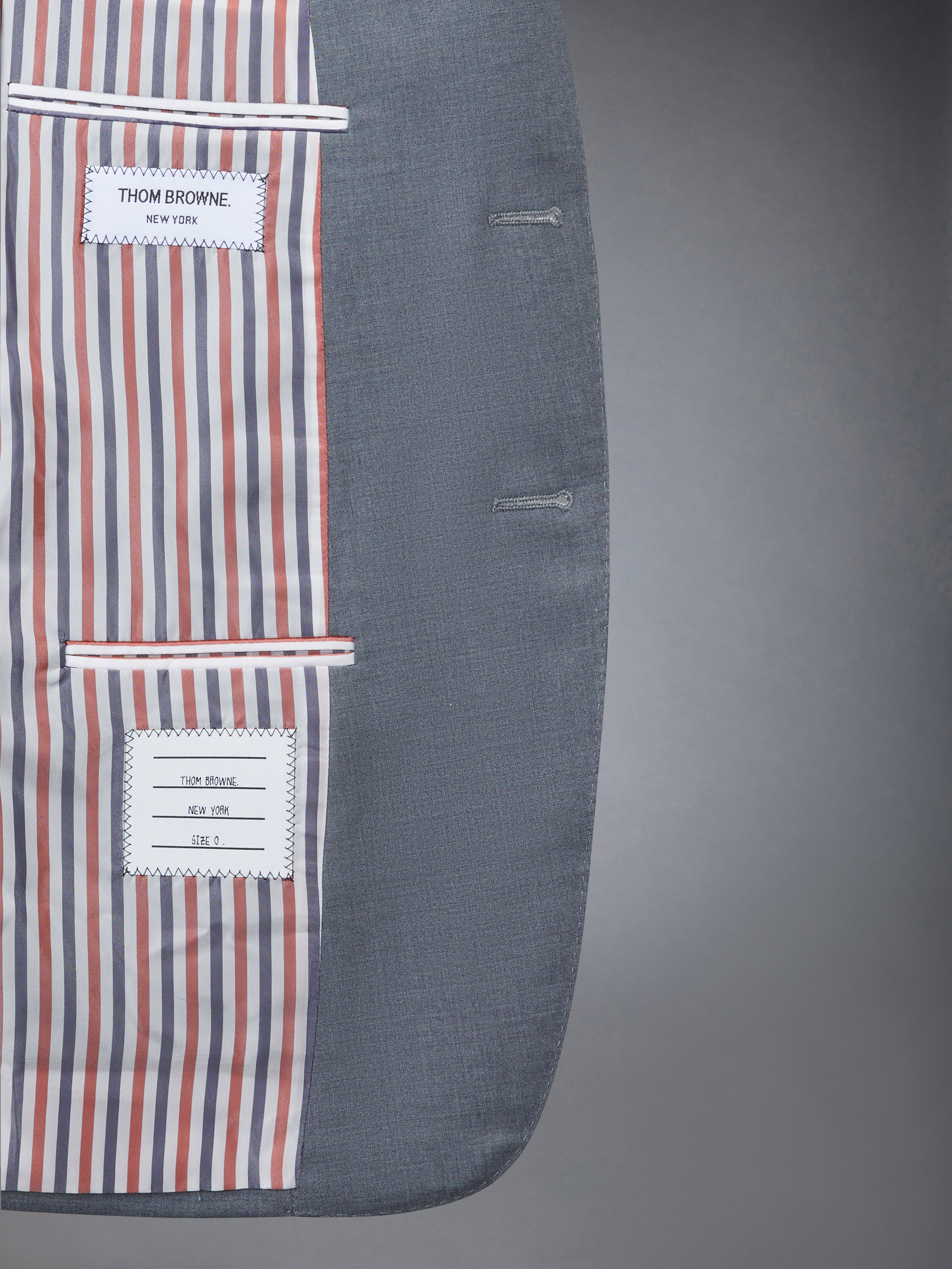 Plain Weave 4-Bar Classic Sport Coat - 5
