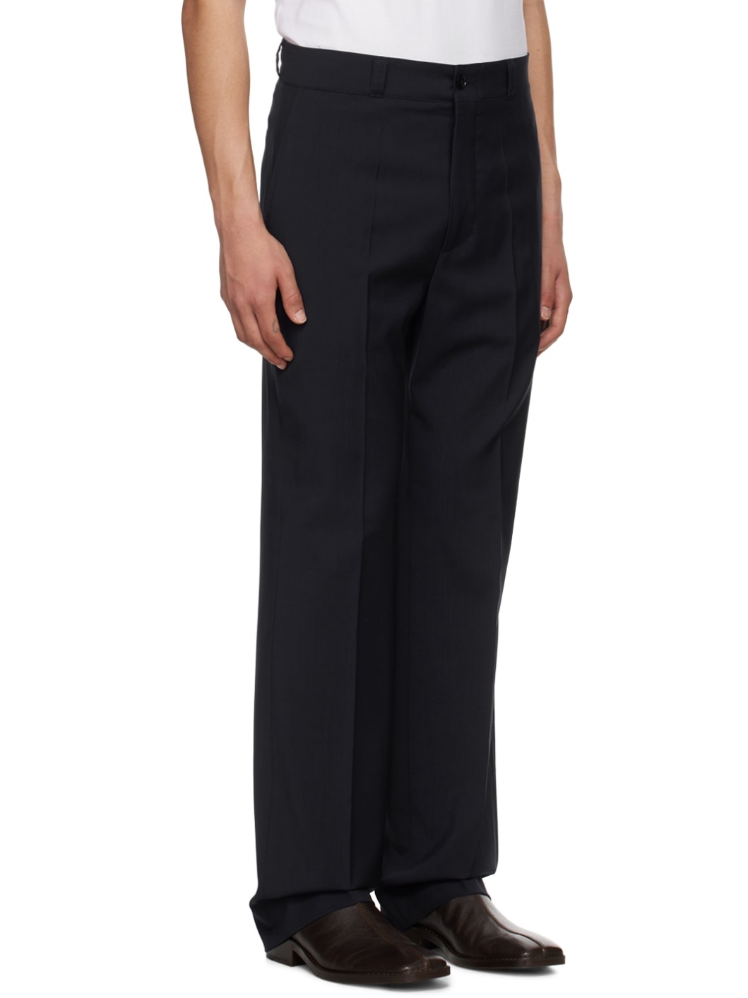 Navy Bria Trousers - 2