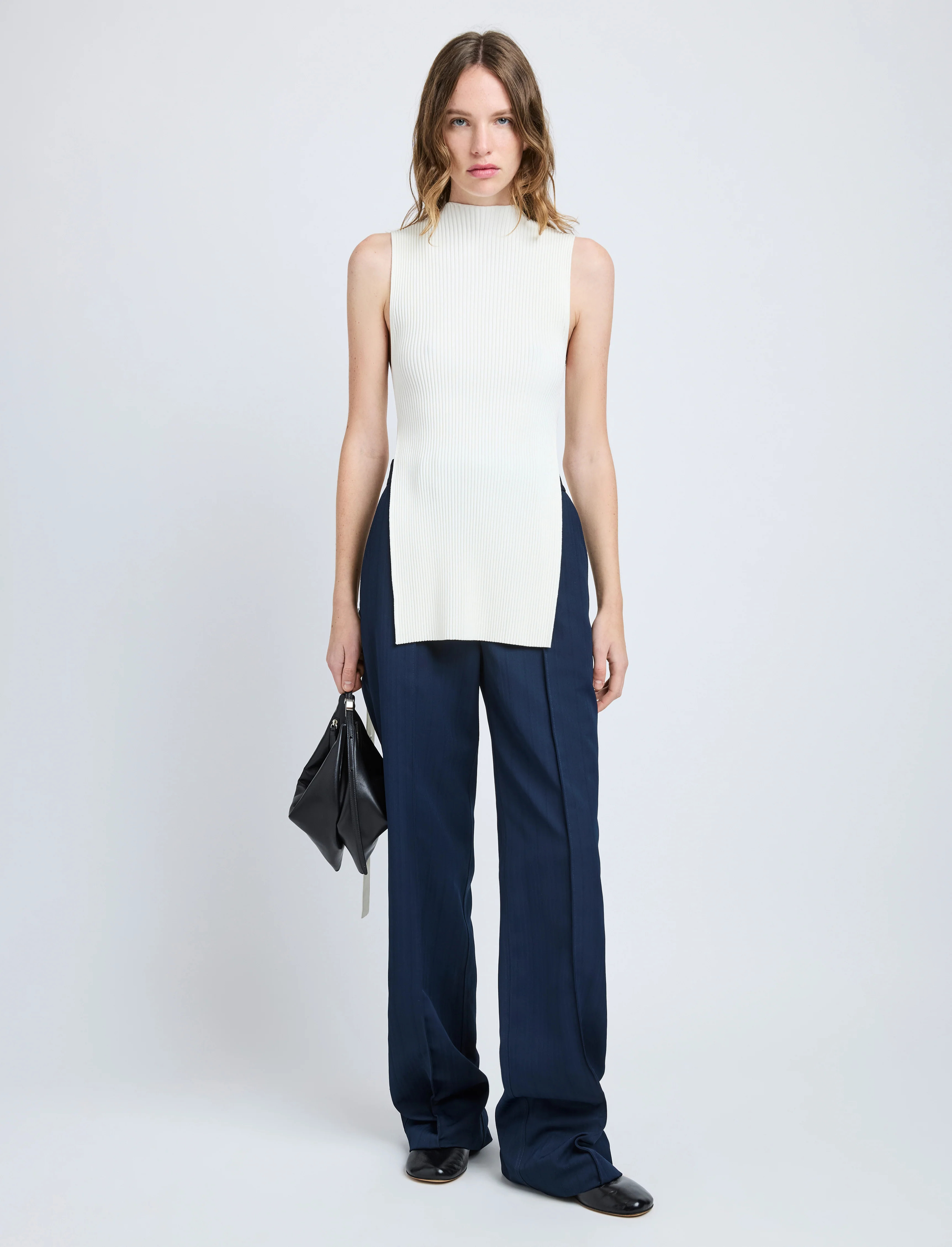 Rita Top in Rib Knit - 3