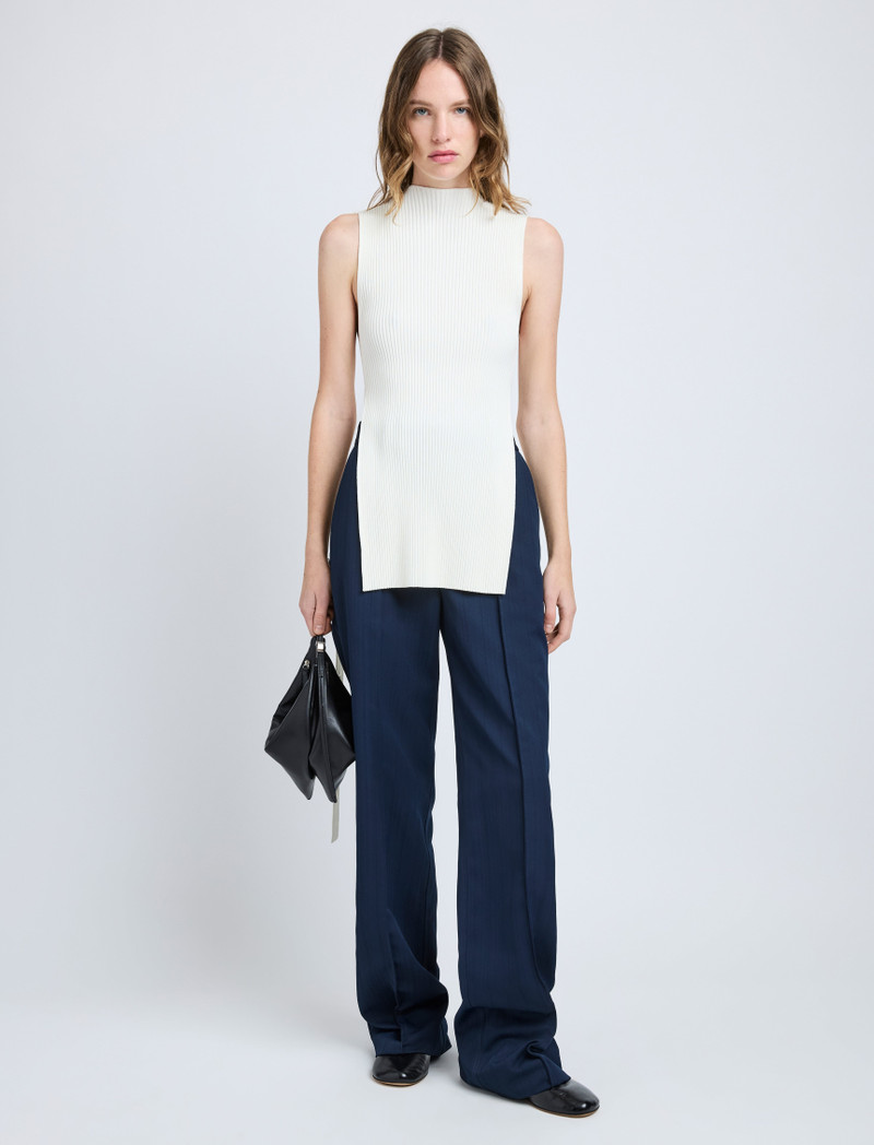 Proenza Schouler Rita Top in Rib Knit outlook