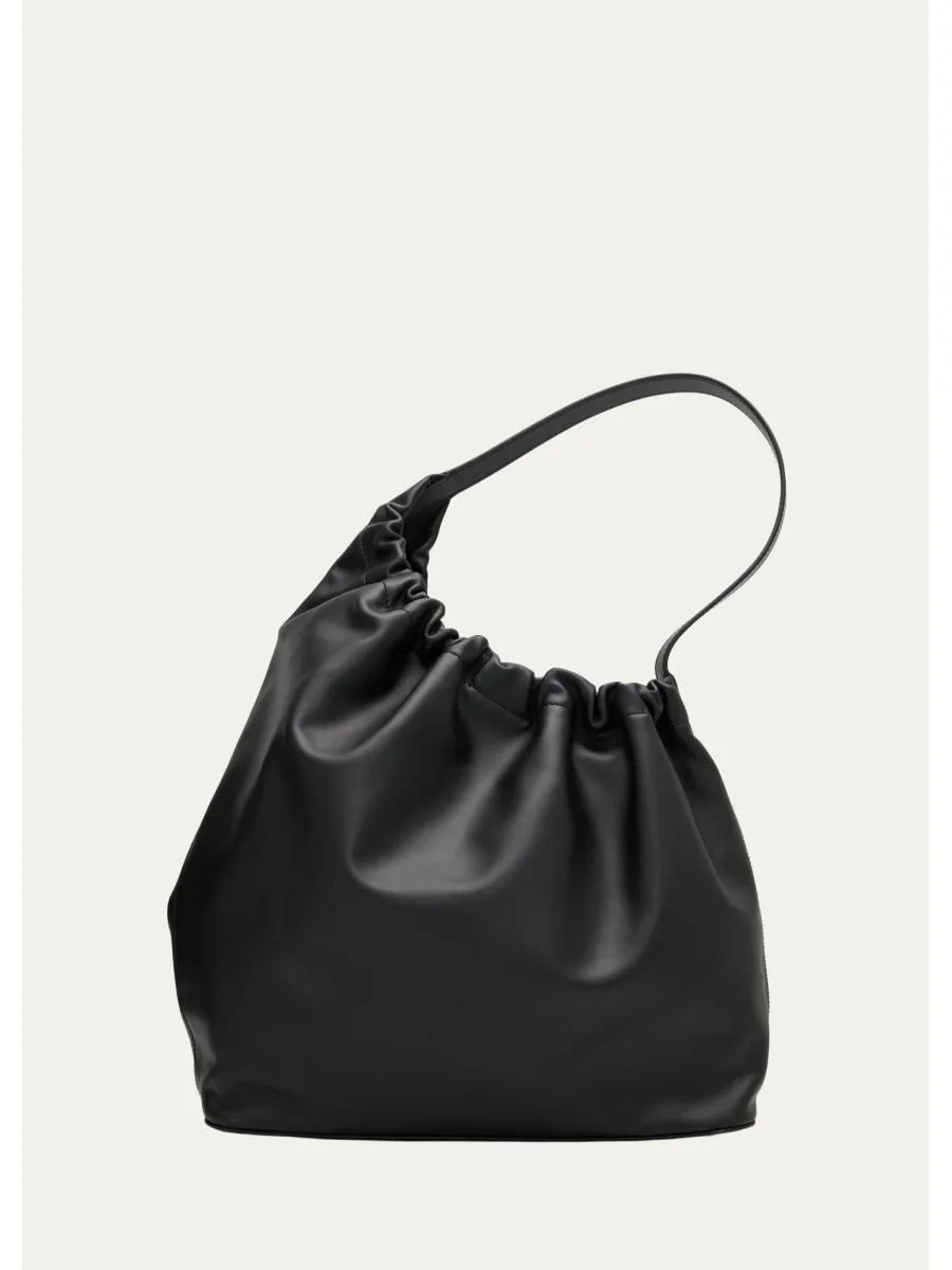 Demi Lune Cloud Leather Shoulder Bag - 1