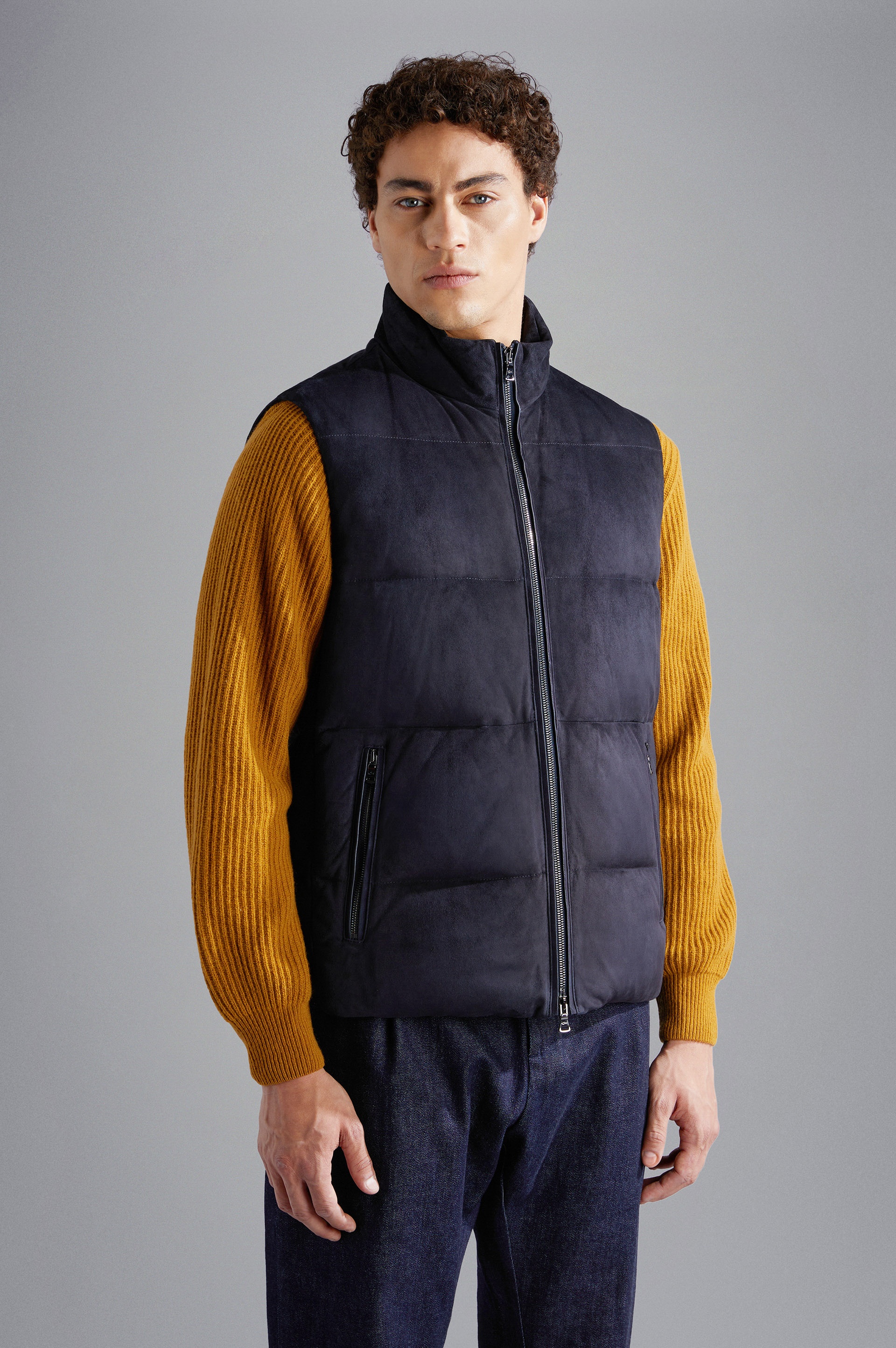 AQUALEATHER SUEDE VEST - 7