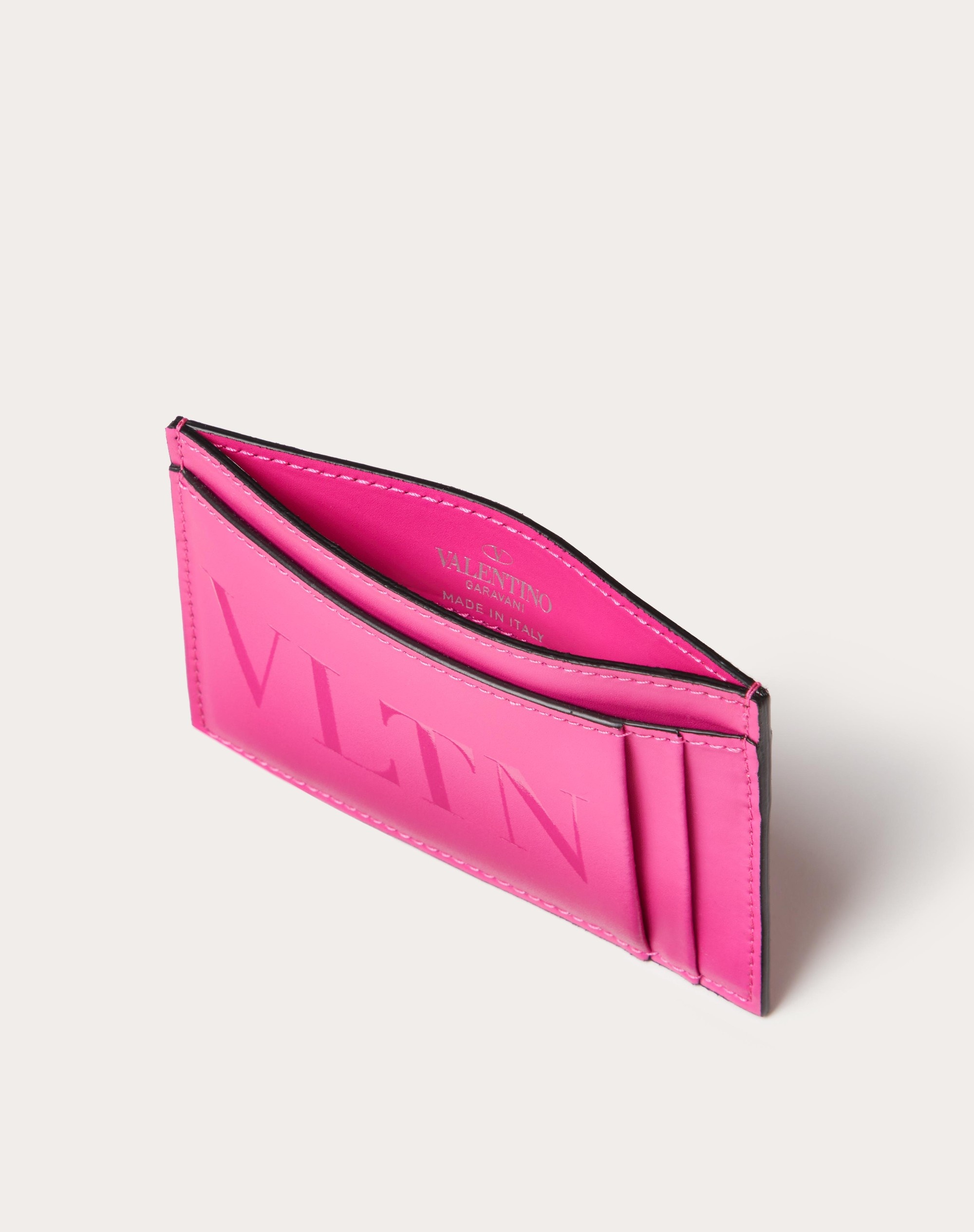 VLTN CALFSKIN CARD HOLDER - 5