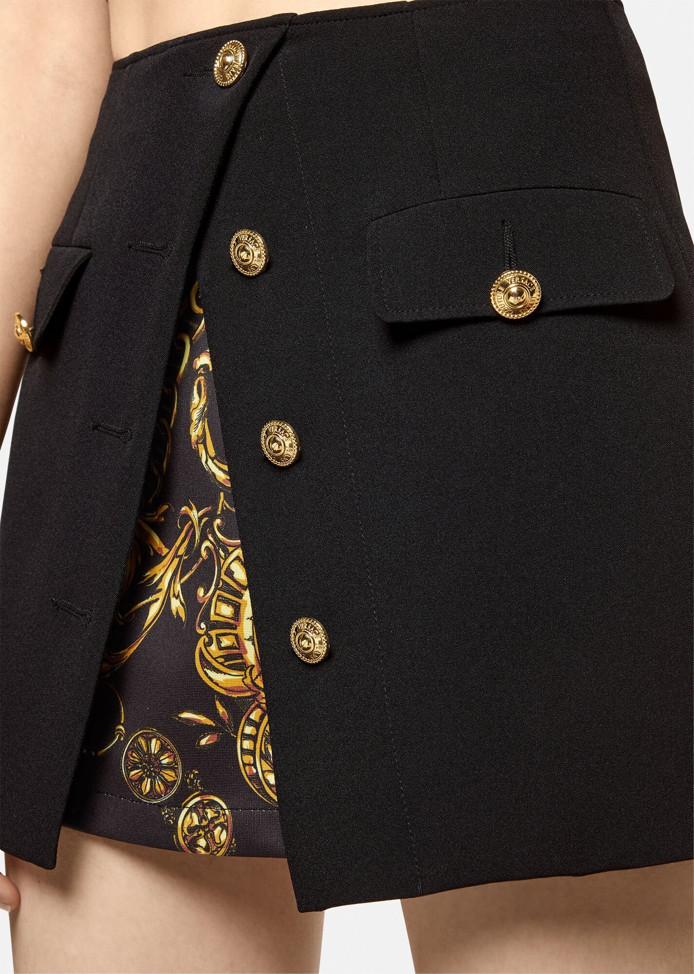 Regalia Baroque Print Accent Skirt - 5