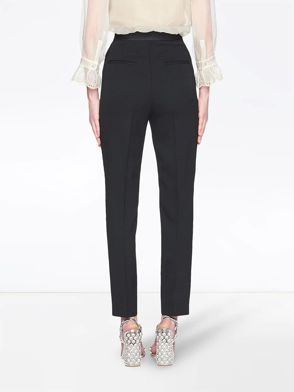 slim tailored trousers - 4