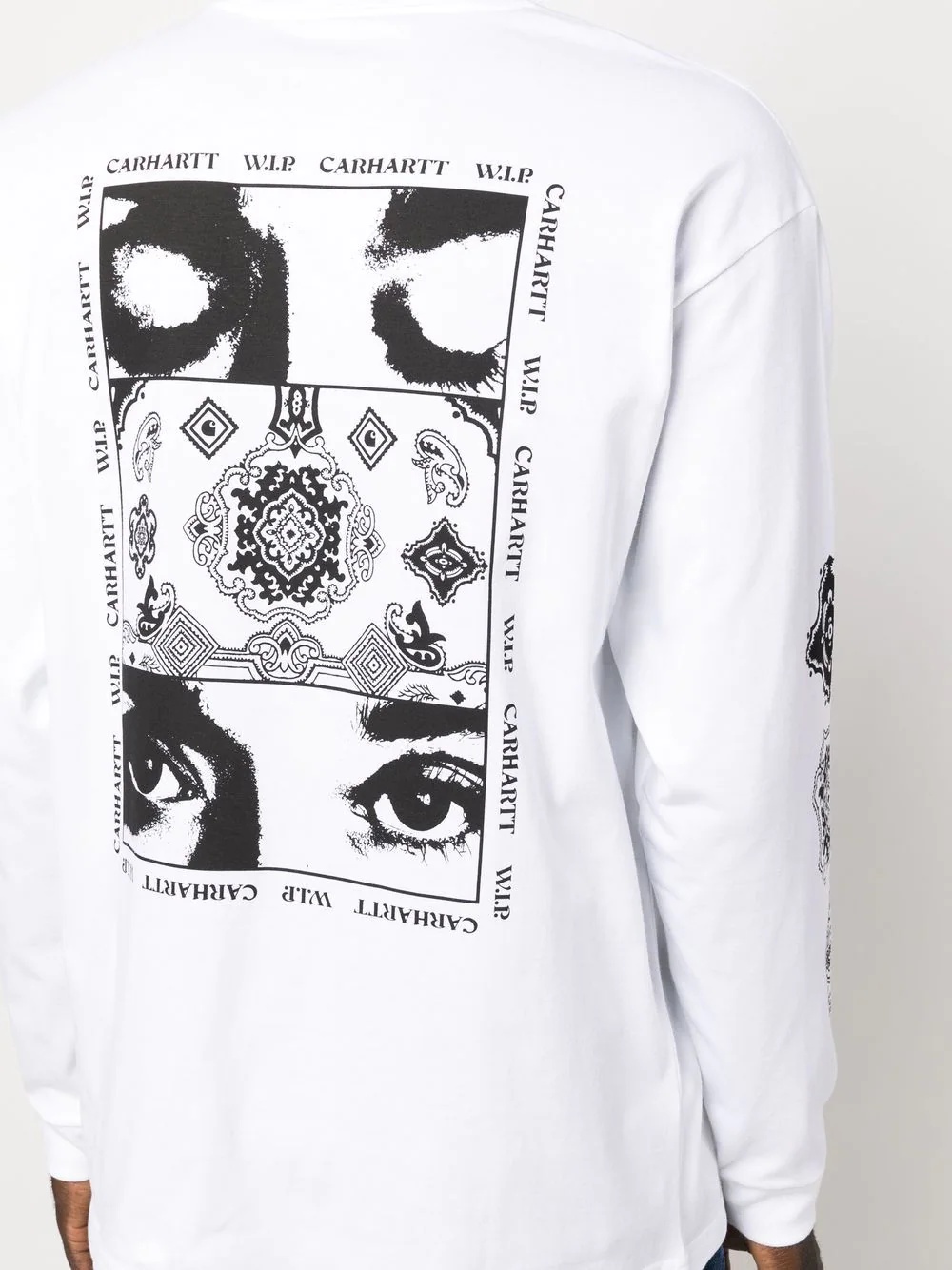 graphic print long sleeve T-shirt - 5