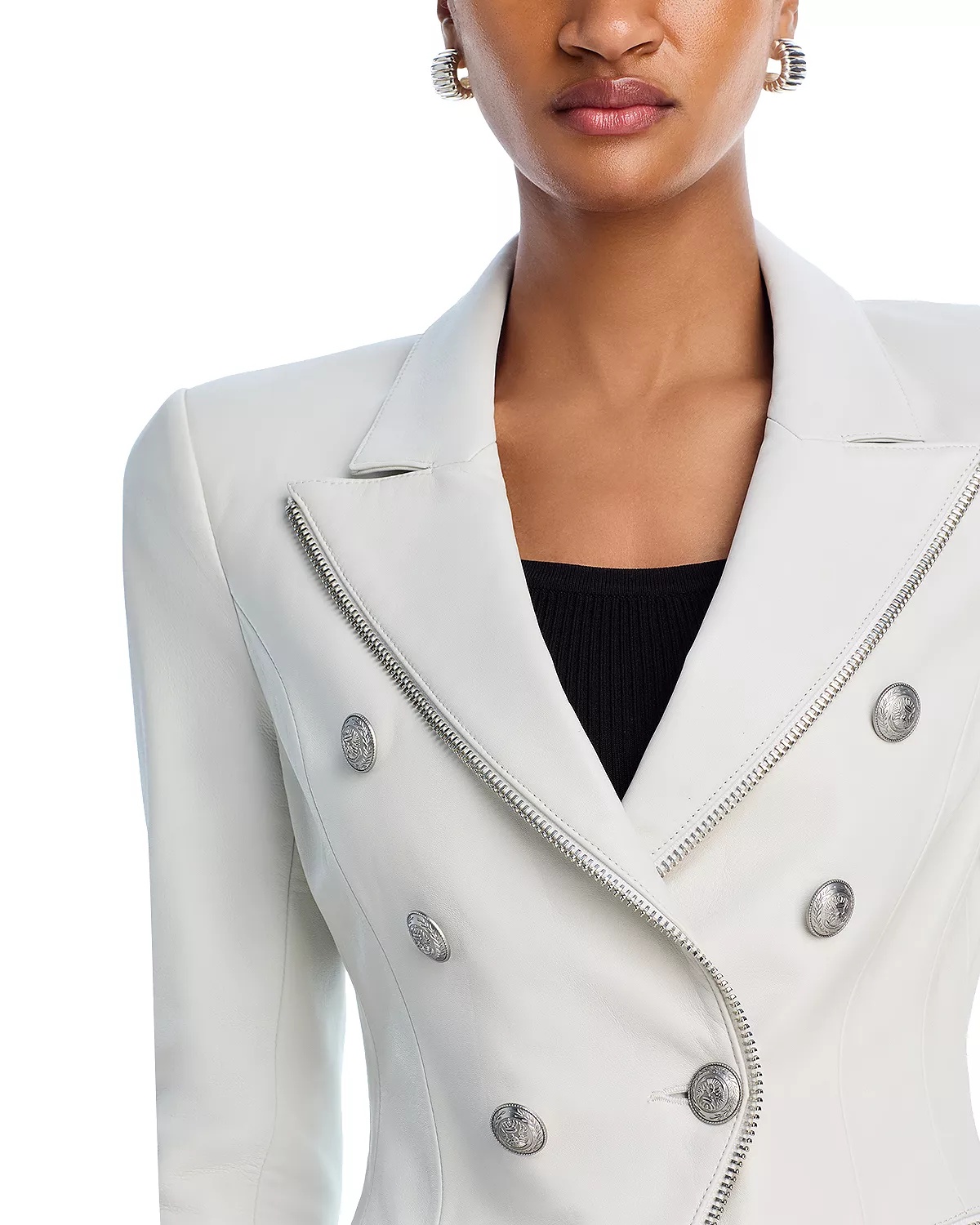 Ottilie Leather Blazer - 6