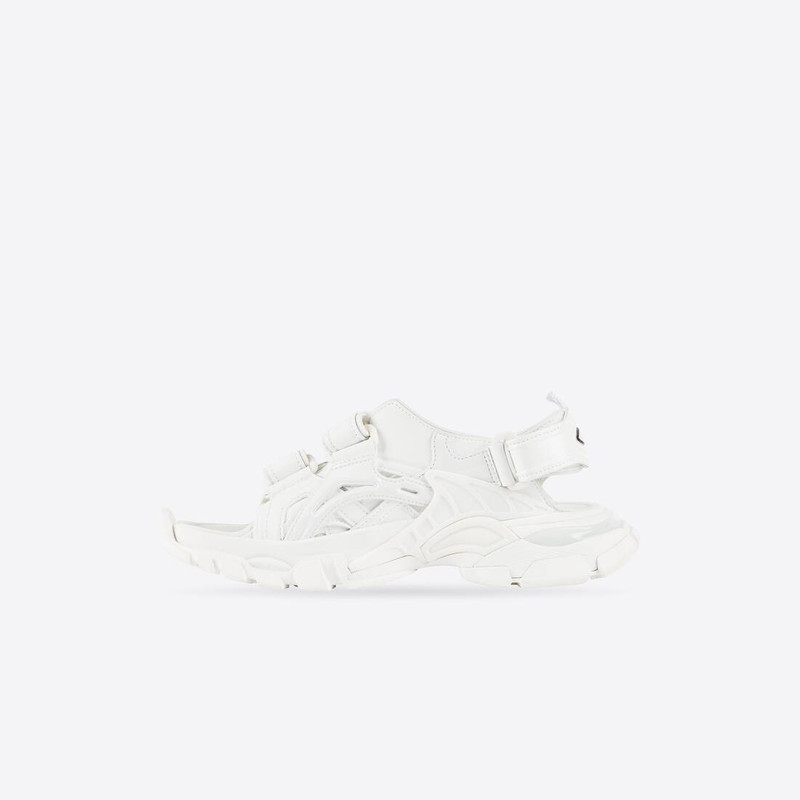 Men's Track Sandal in White 4