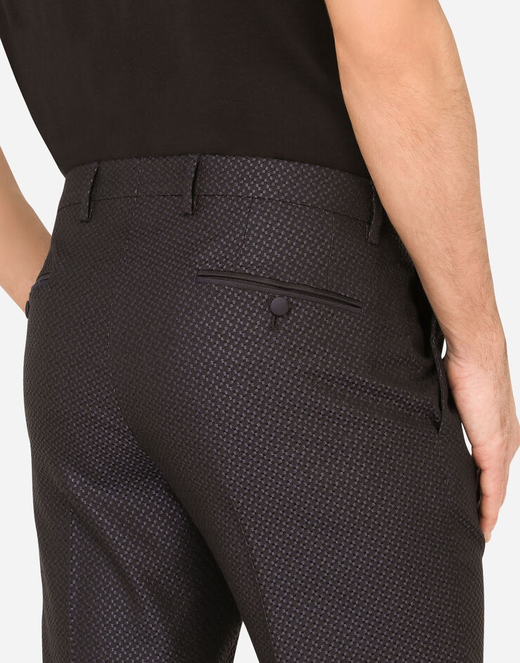 Tailored jacquard pants - 5