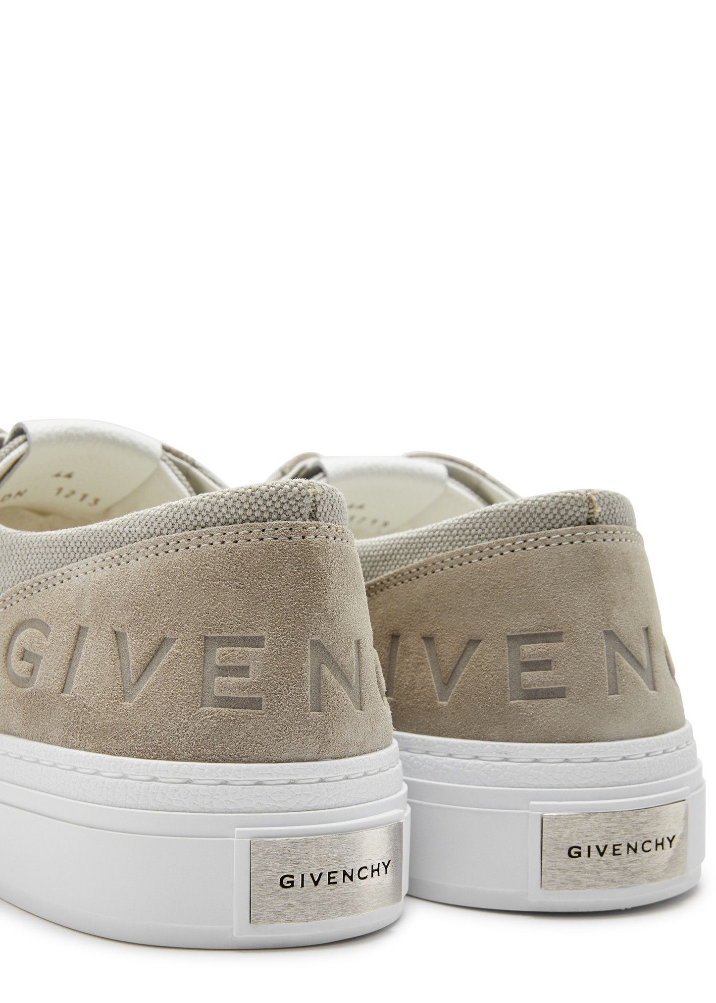 City panelled canvas sneakers - 4