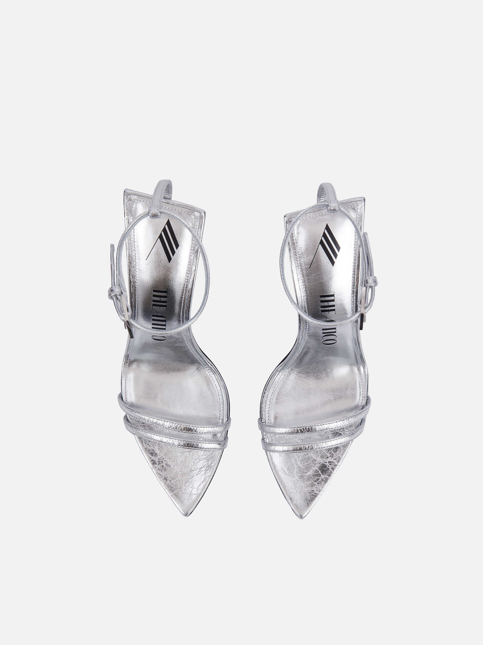 ''ESTER'' SILVER SANDAL - 4