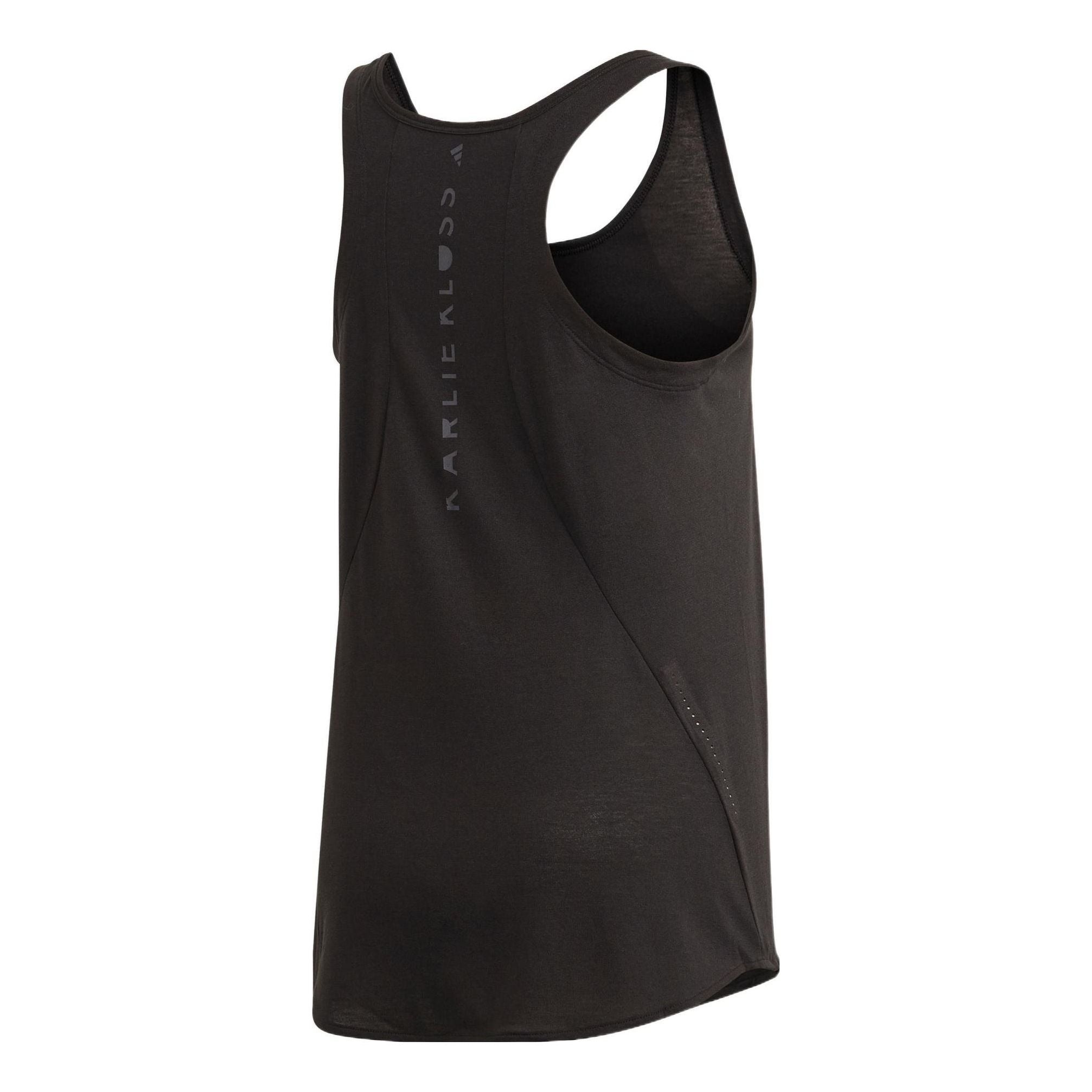 (WMNS) adidas Karlie Kloss Long Tank Top Asia Sizing 'Black' GH8226 - 2