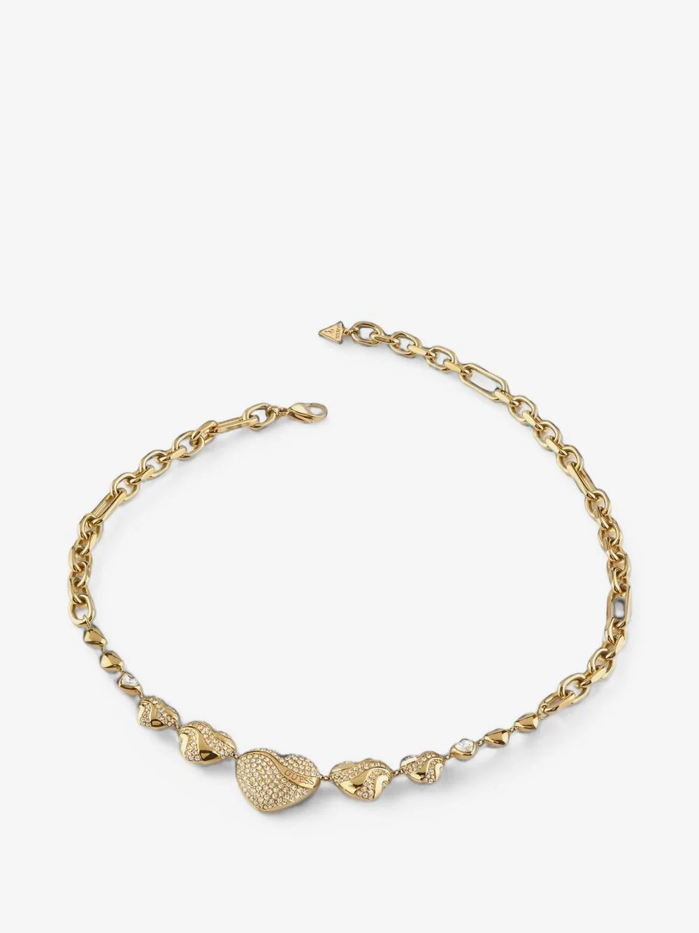 In My Heart crystal-embellished heart-pendant necklace - 1
